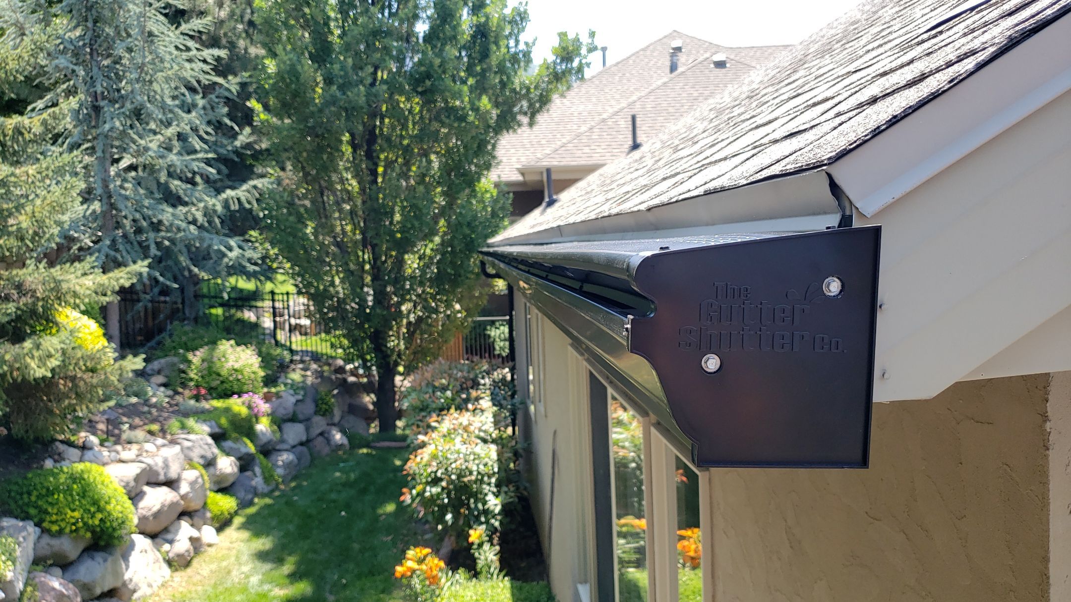 Project in Cottonwood Heights by Emerald Gotcha Gutters 