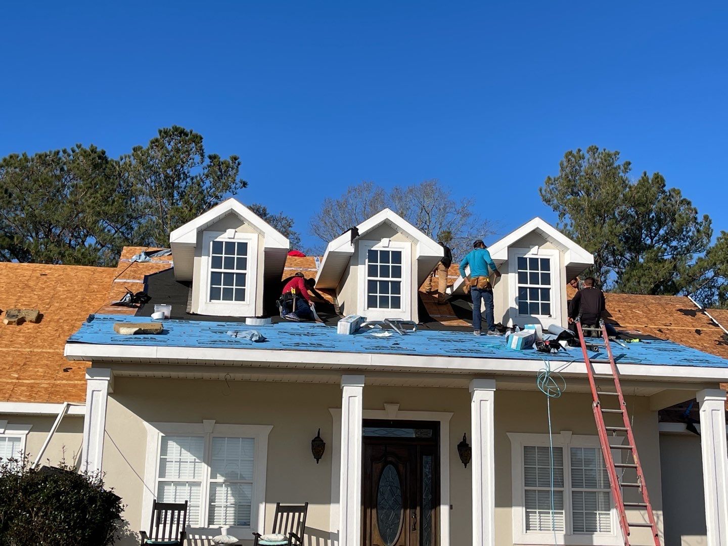 Residential Roofing Installation using Roof Replacement by American Roofing & Construction LLC