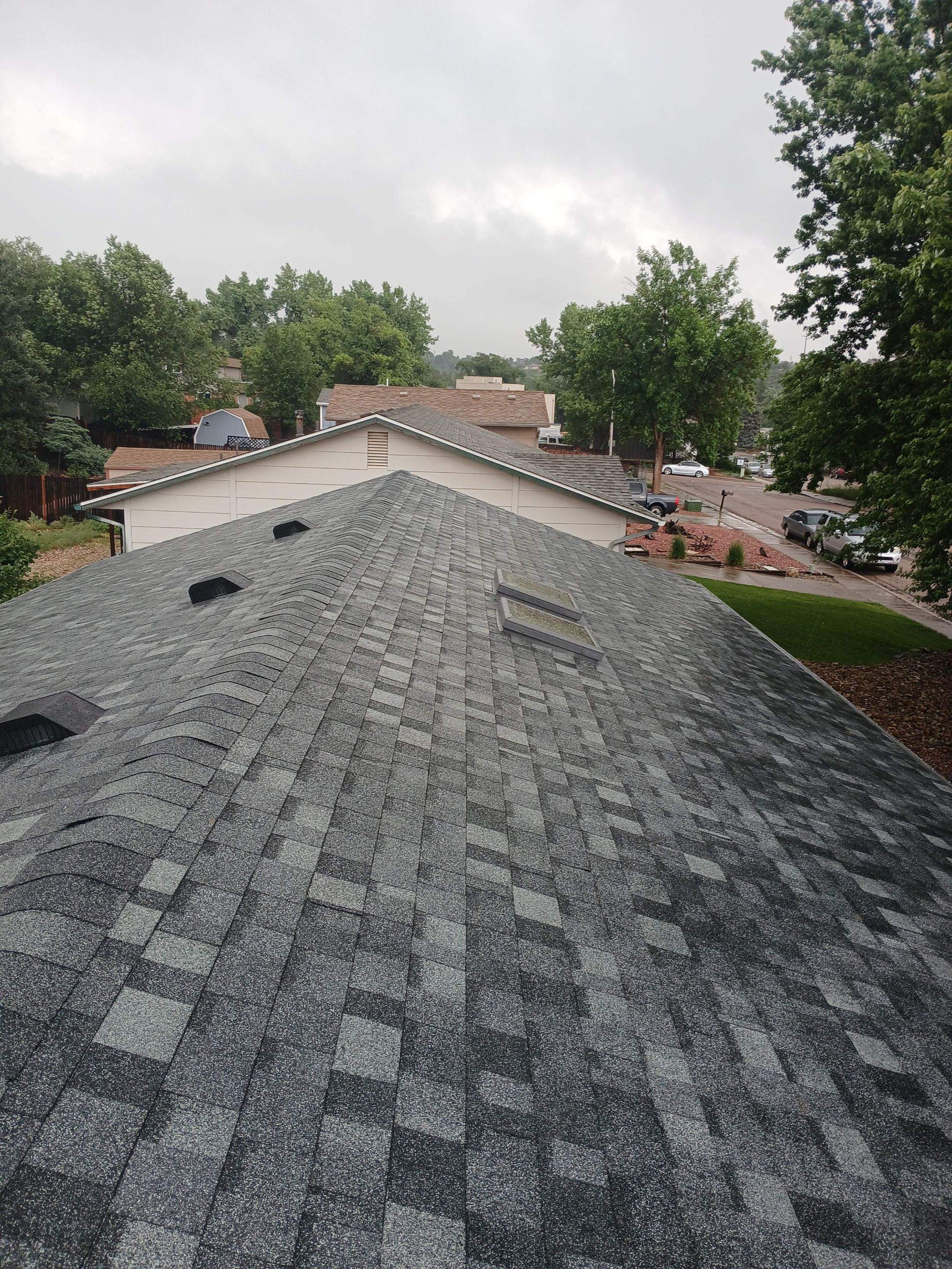 Project in Colorado Springs by Raptor Roofing 