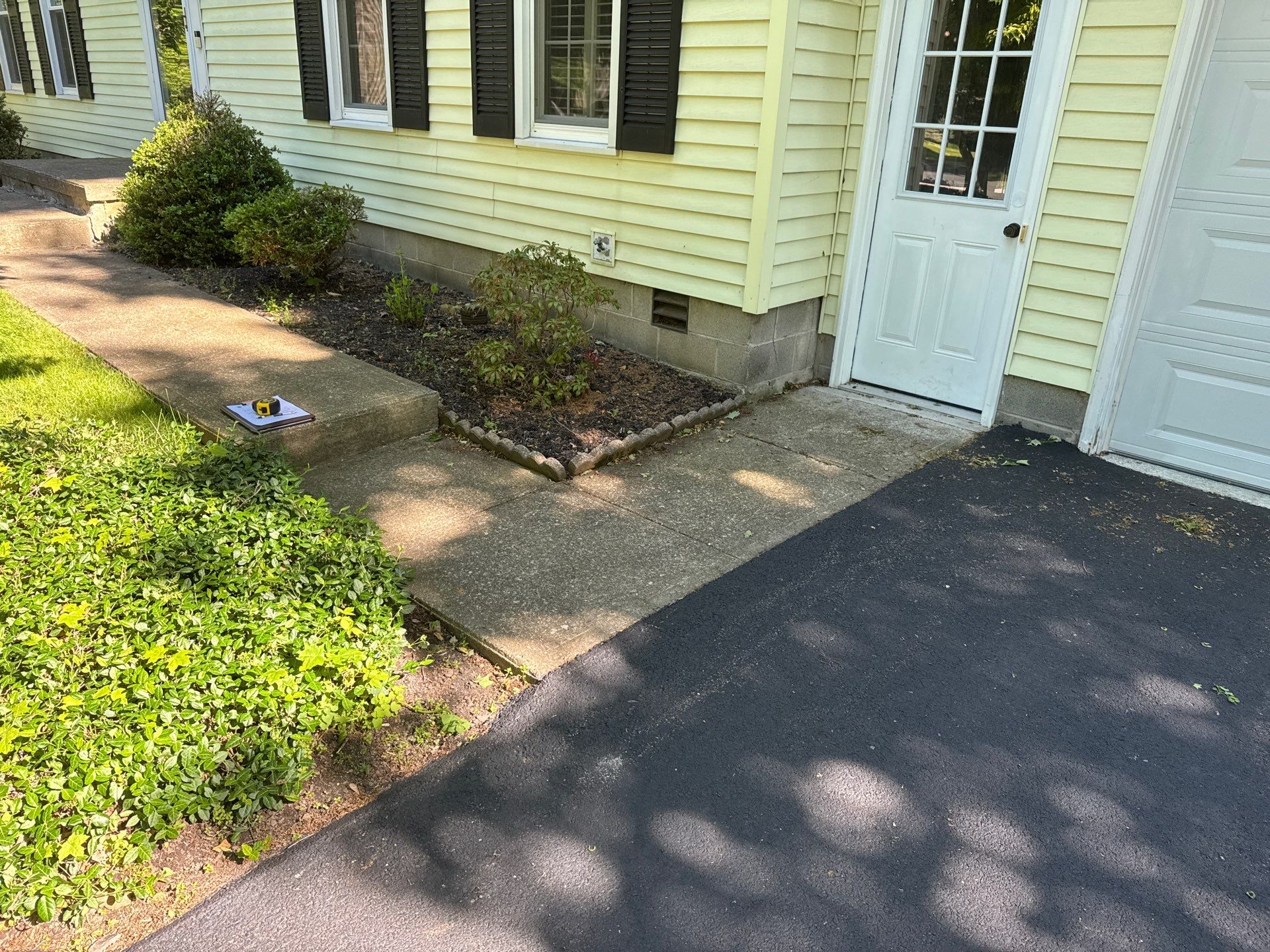 Fairport Oxford Slate Stamped Walkway by NG Masonry & Construction LLC