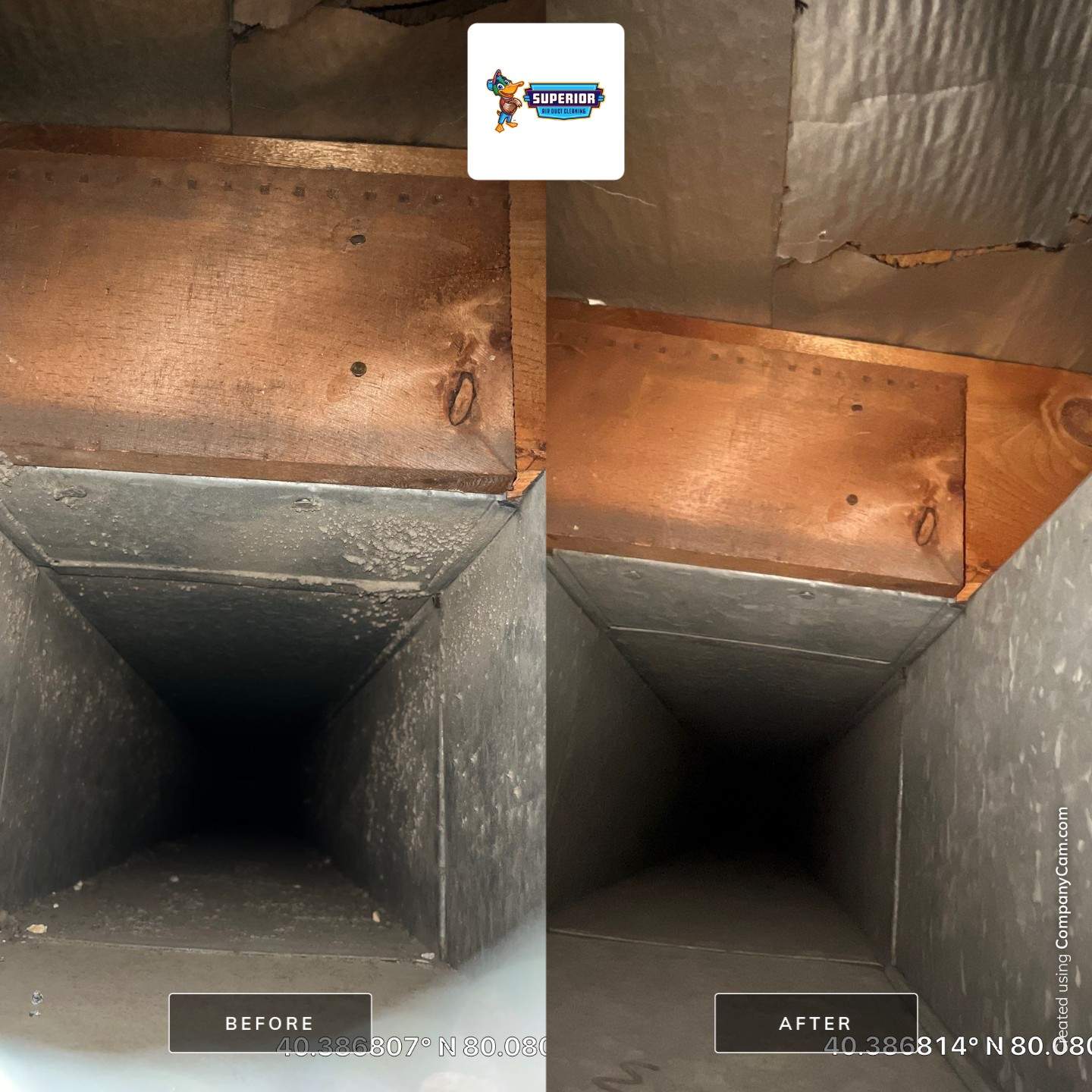 Air Duct Cleaning With a Vacuum Truck in Carnegie, PA by Superior Air Duct Cleaning