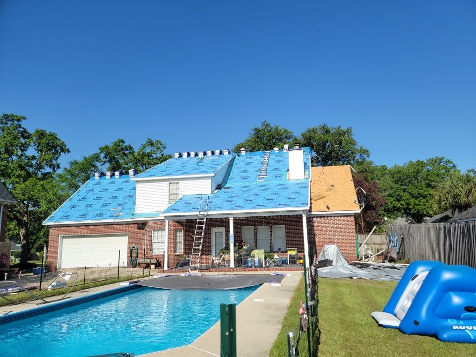 Residential Roofing Repair using Roof Replacement by American Roofing & Construction LLC