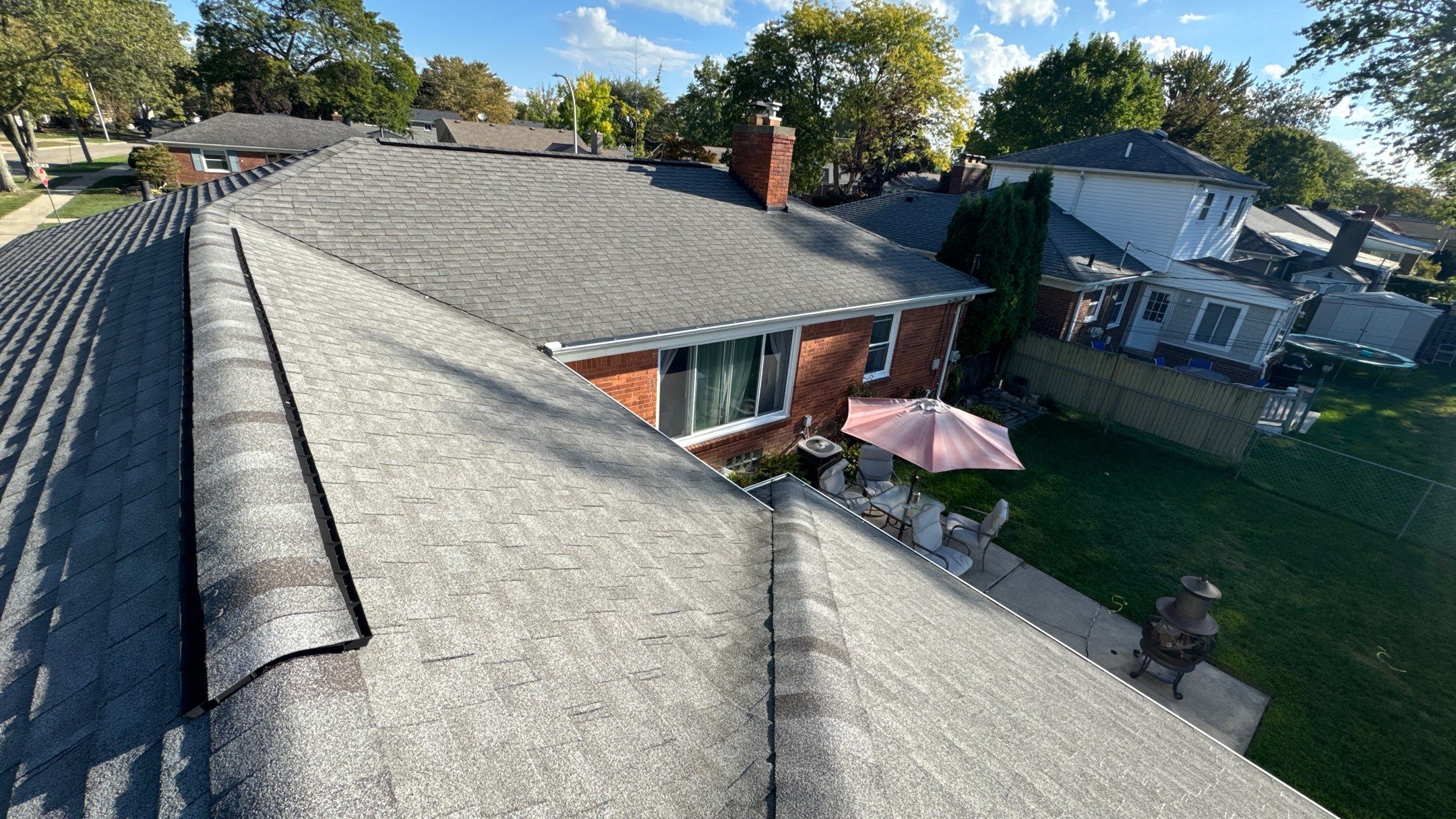 Roof Replacement using Owens Corning Onyx Black by 180 Contractors