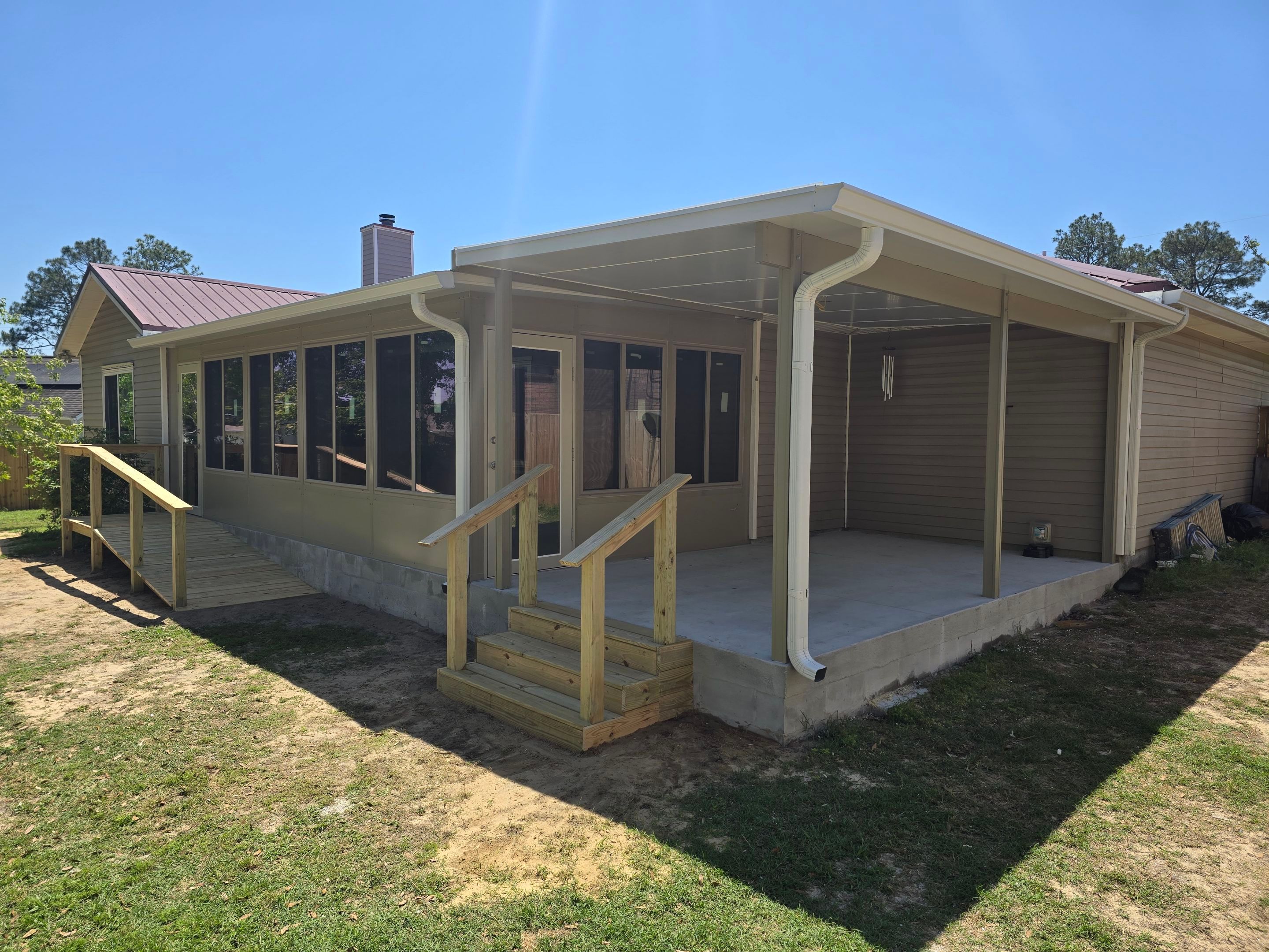 Glass Room & Patio Cover in Crestview by Titan Sunrooms