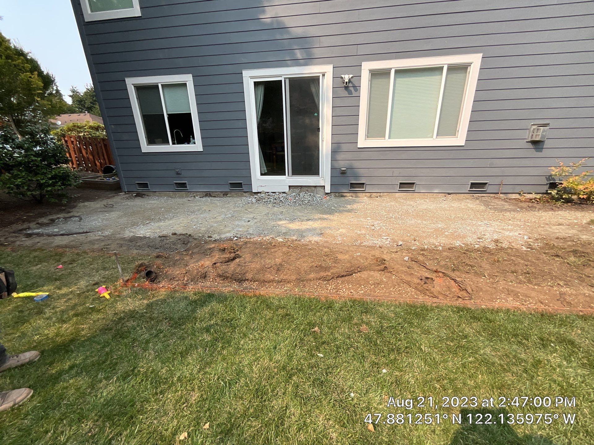  Amy | Stamped Finish Patio, Concrete Project by Jireh Asphalt & Concrete Inc 