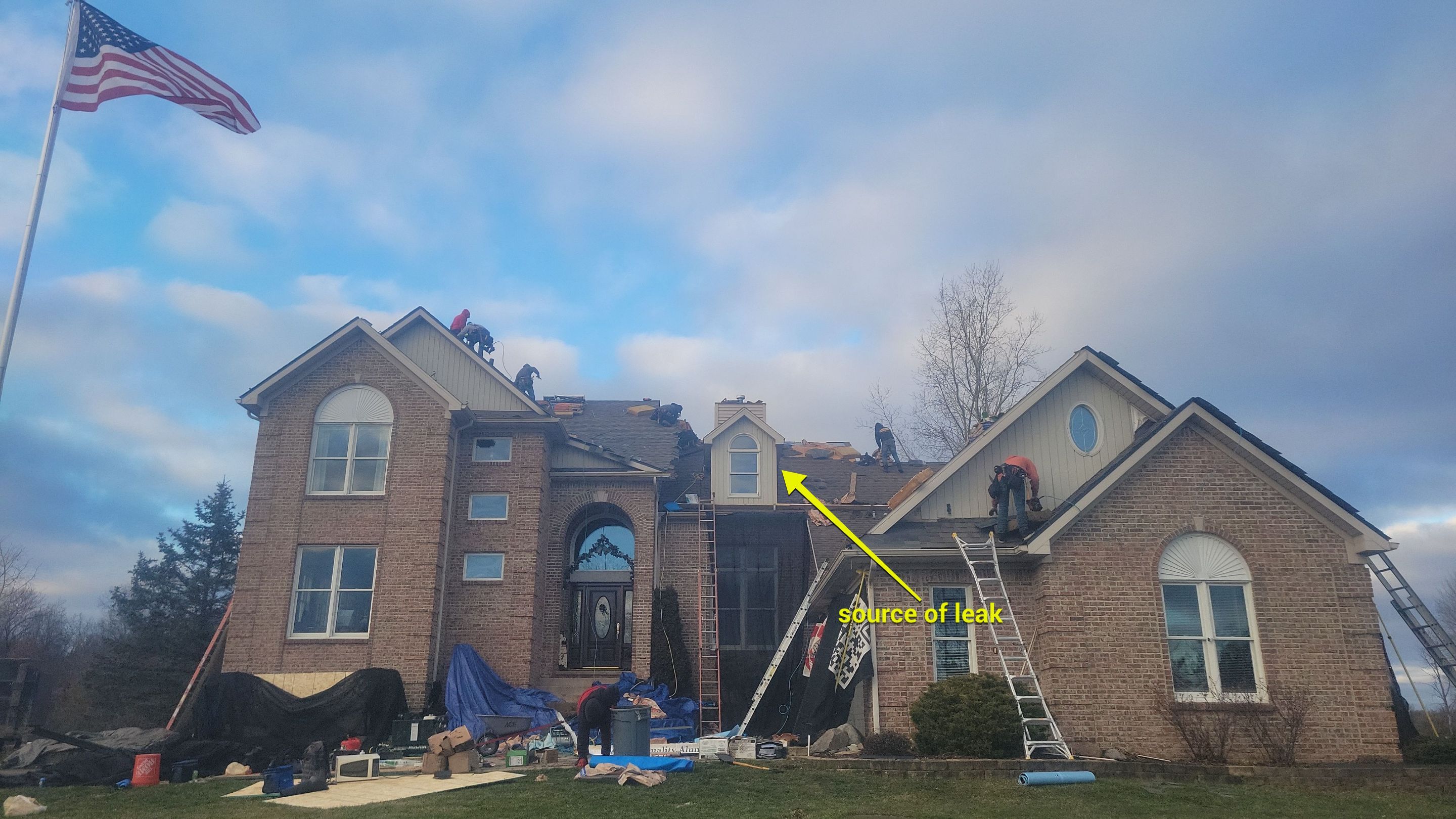 Roof Replacement using CertainTeed Landmark Pro by 180 Contractors