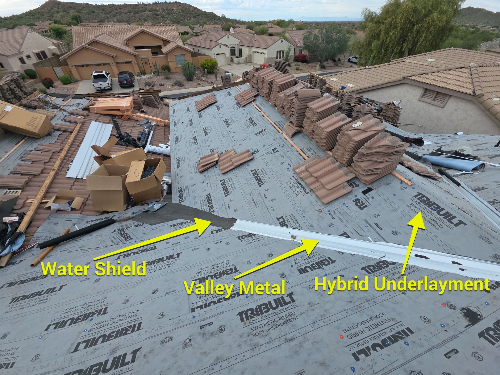 Gold Canyon Tile Reset  by Weather-Tite Roofing