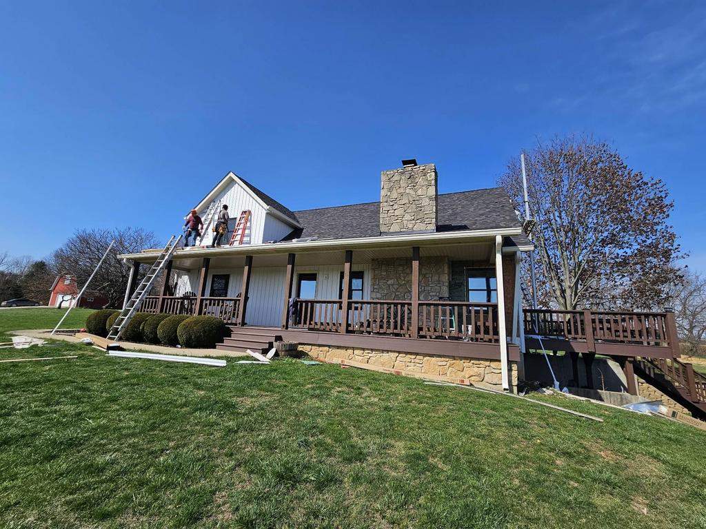 Exterior Installation using CertainTeed MainStreet Vinyl Siding by Koontz Construction
