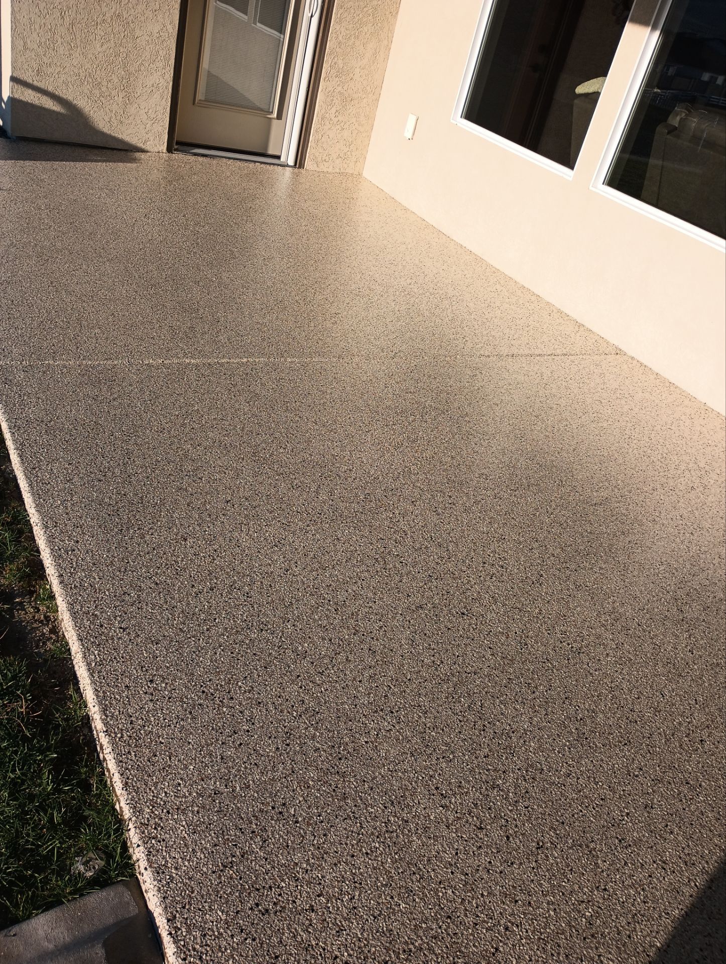 Patio Transformation using Driftwood by Croc Coatings, LLC