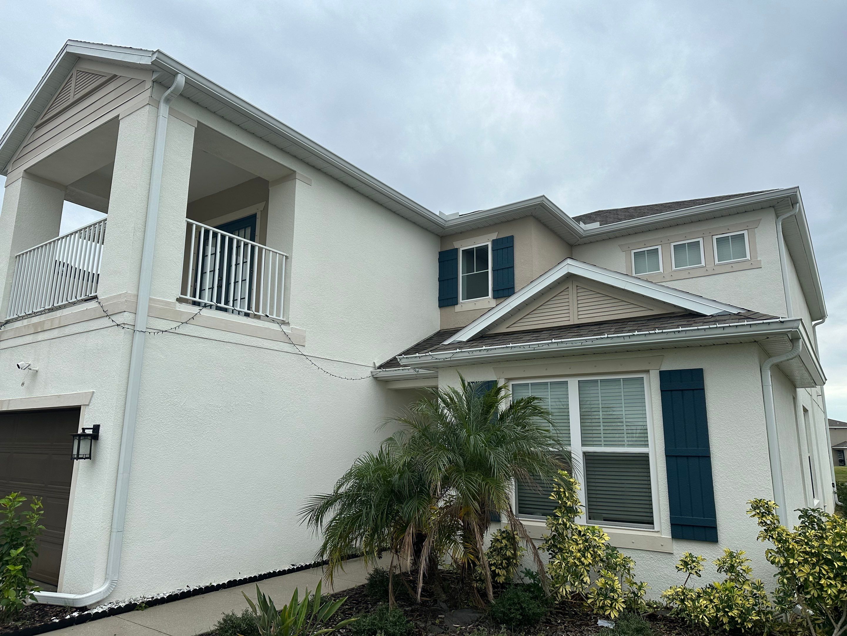 Complete House Wash and Exterior Surface Cleaning in Artisan Lakes Community, Palmetto, FL by Sunshine AquaWash