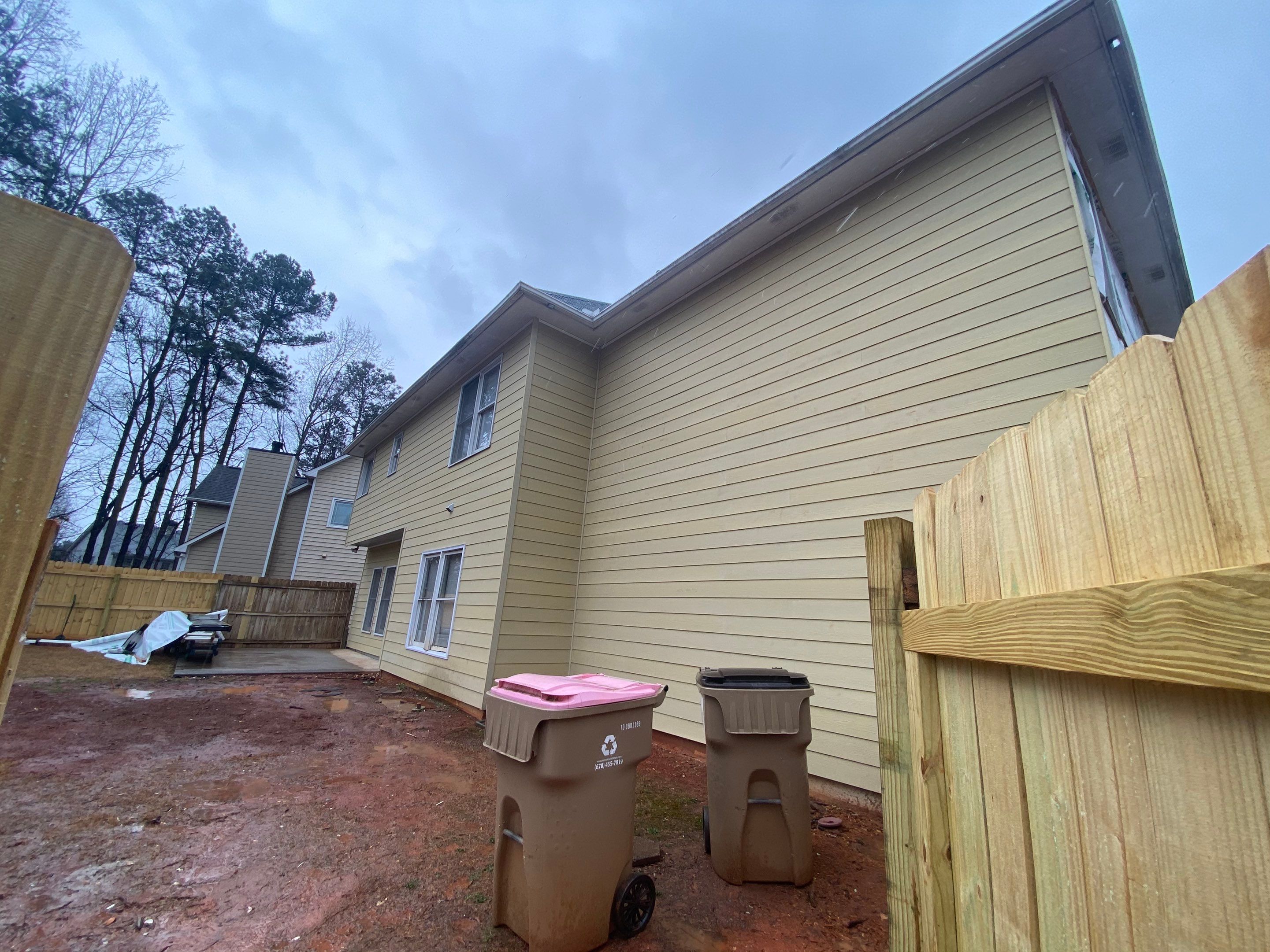 Comprehensive Exterior Renovation Featuring James Hardie Siding in Suwanee by Swift Home Renovations