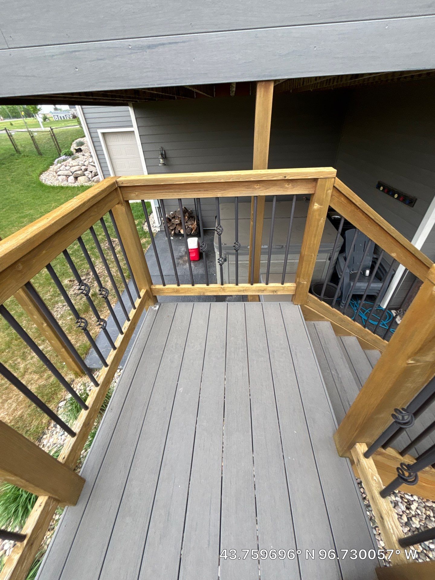 Deck Staining in Baltic by Select Painting, Coatings & Garage Cabinets