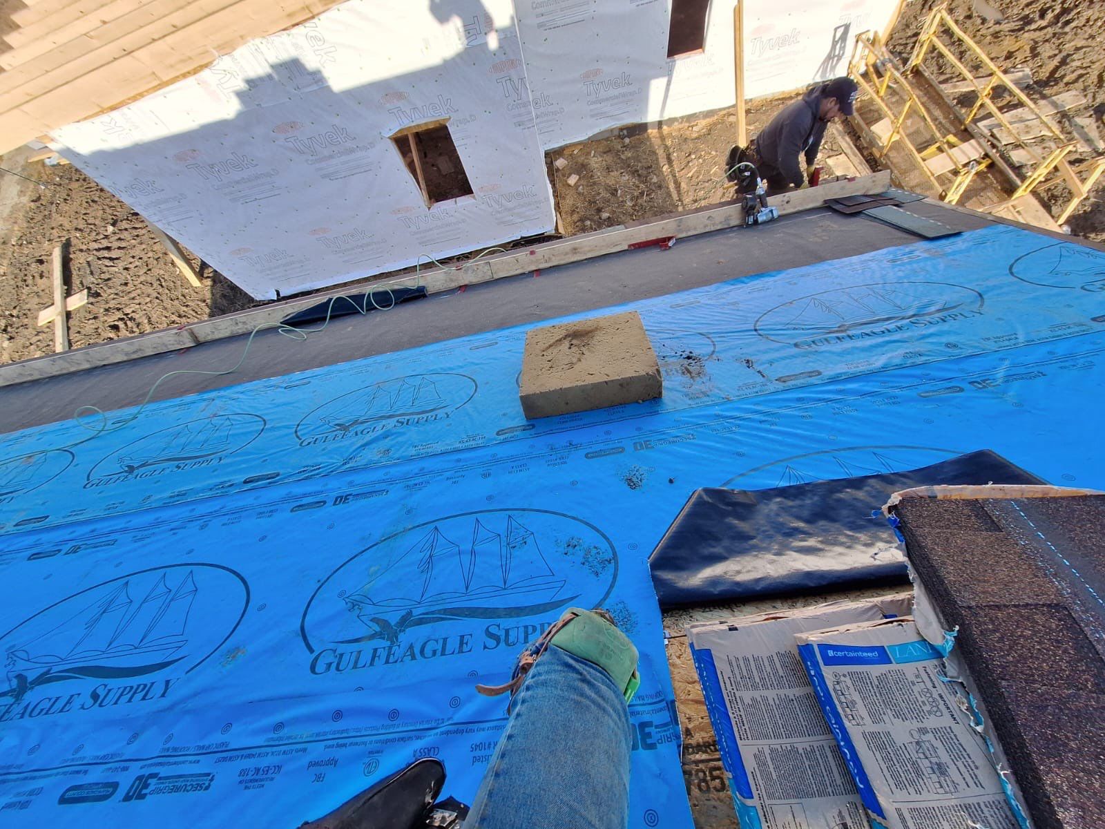 Roof Replacement using CertainTeed Landmark Burnt Sienna by 180 Contractors