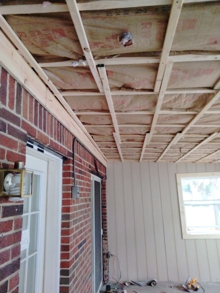 Tree Destroyed Patio Room by Absolute Roofing and Construction