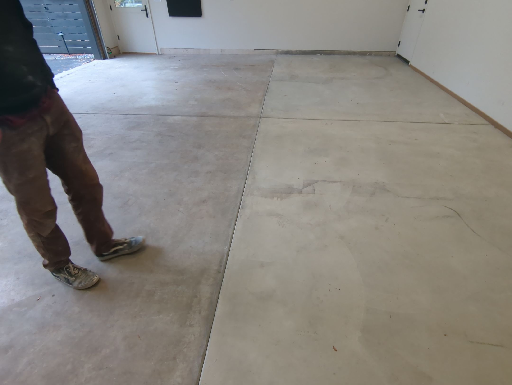 Garage Transformation using Slate Hybrid by Croc Coatings, LLC