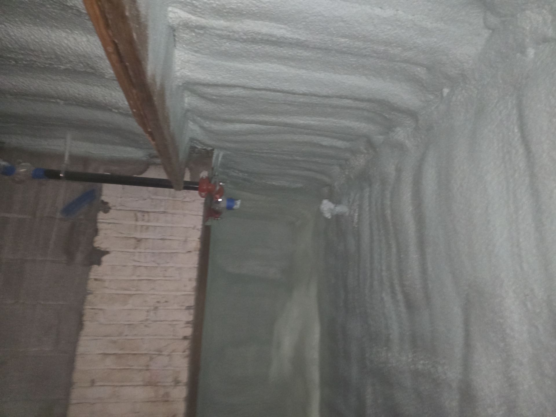 Crawl Space Encapsulation using Closed Cell Spray Foam by NYS Foam & Energy