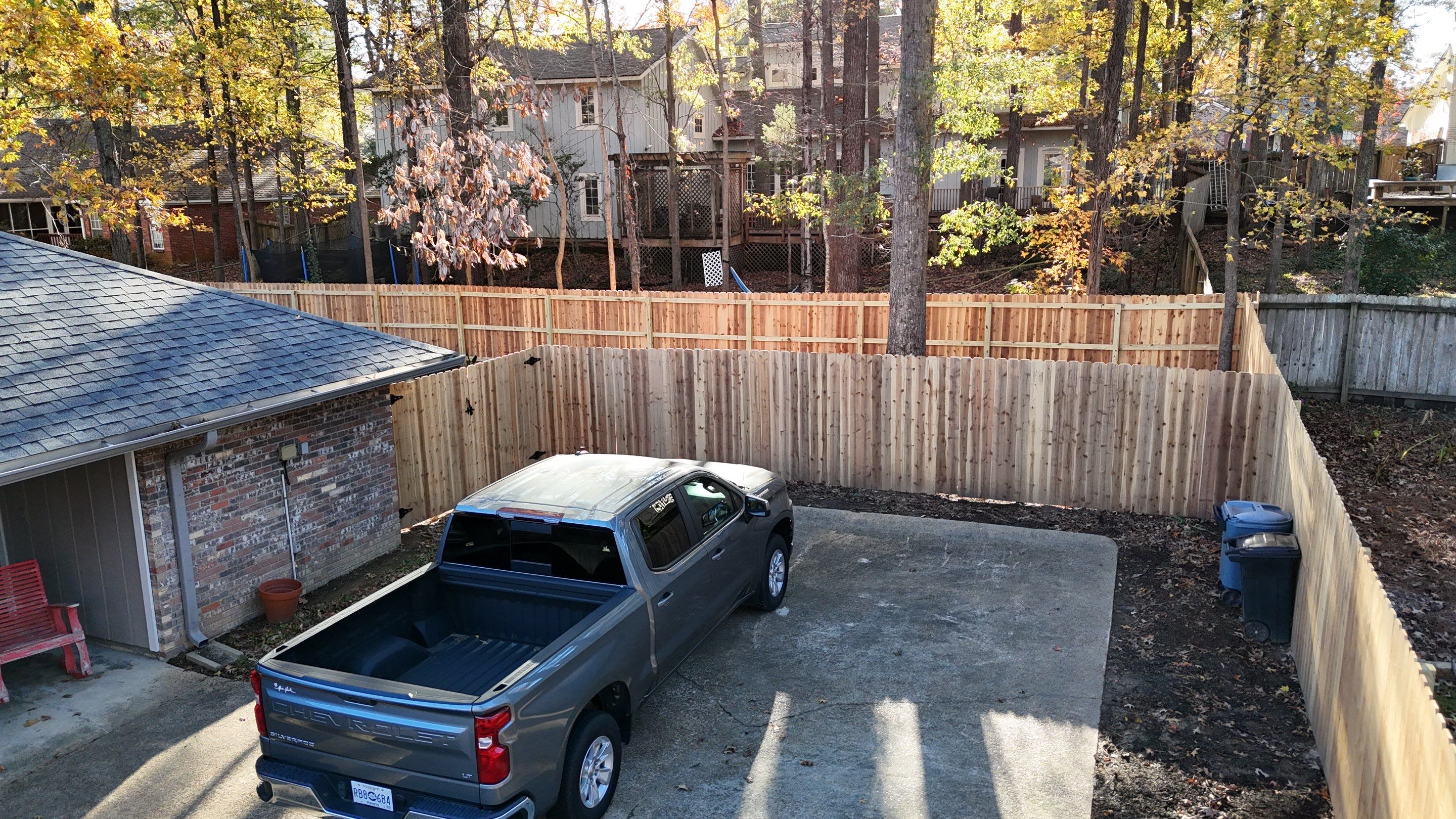 6' Cedar Privacy 4x4 by Roberson Construction LLC