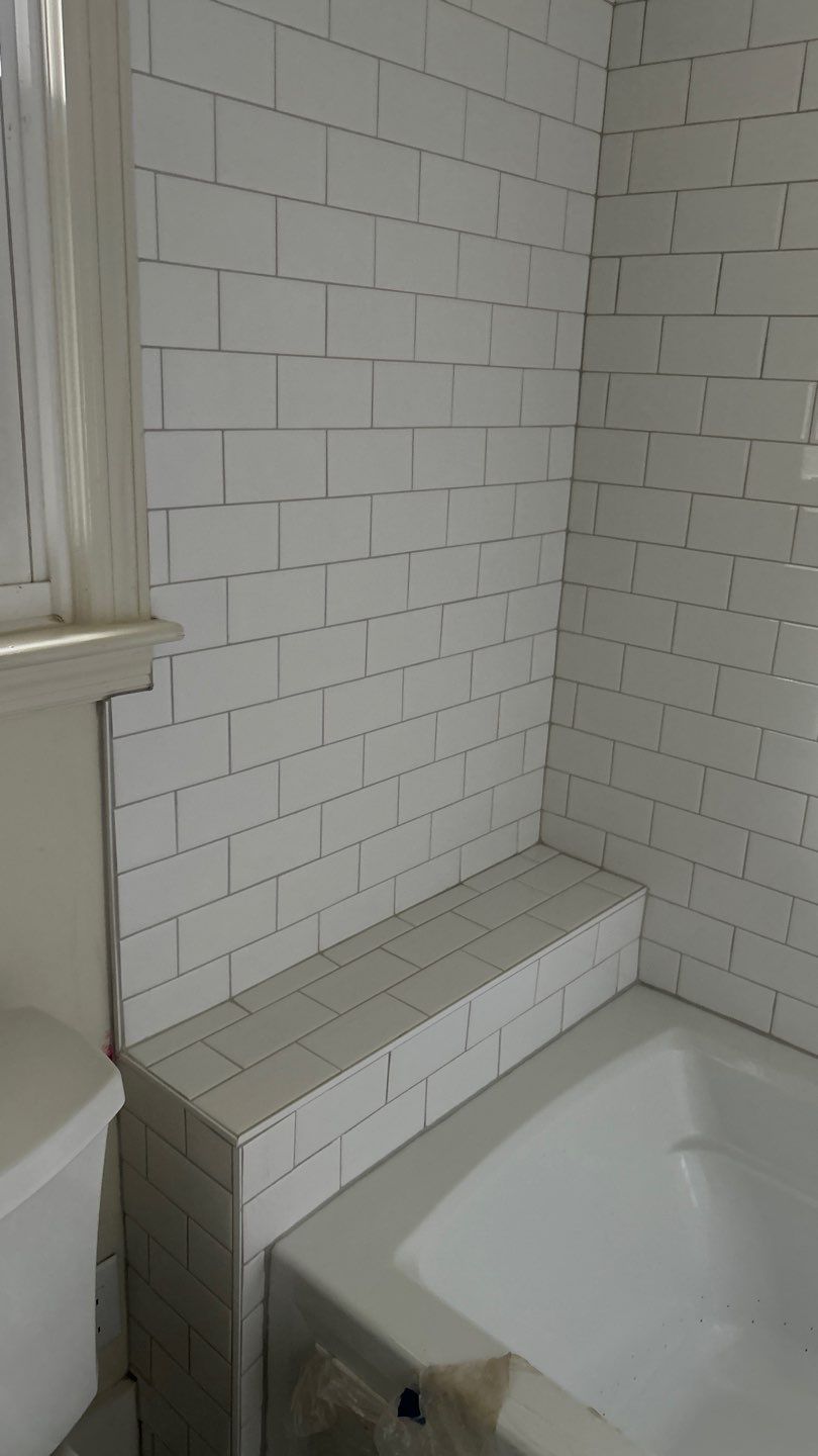 New Tub Surround  by Footprints Floors of Nashville