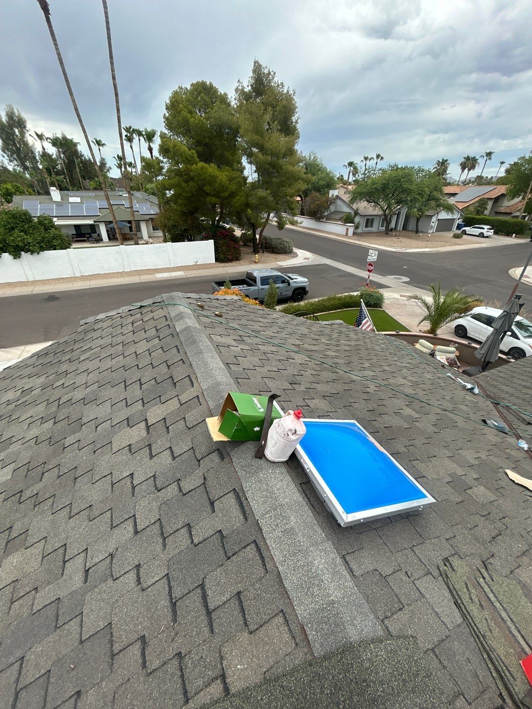 Project in Scottsdale, AZ by Saint Roofing
