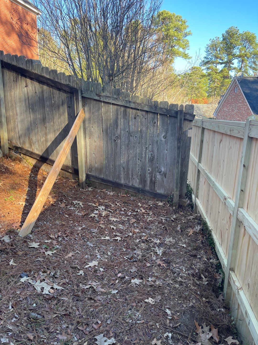 6ft Cedar Good Neighbor Fence 6x6 by Roberson Construction LLC