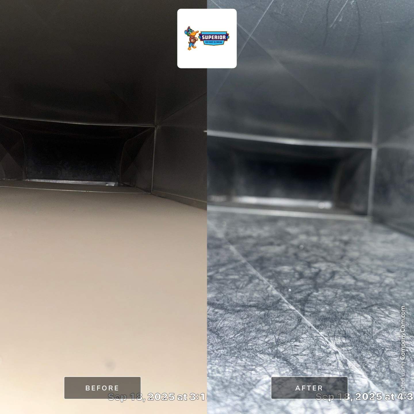Air Duct Cleaning With a Vacuum Truck in Pittsburgh, PA by Superior Air Duct Cleaning