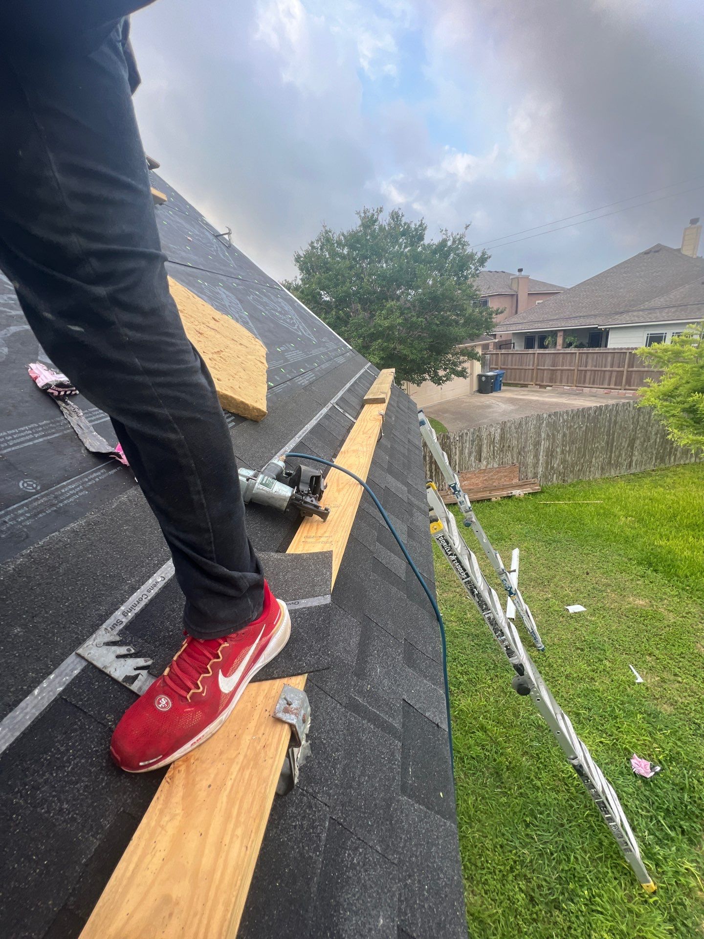 Steep and High...Let's get It! by Bayfront Roofing and Construction