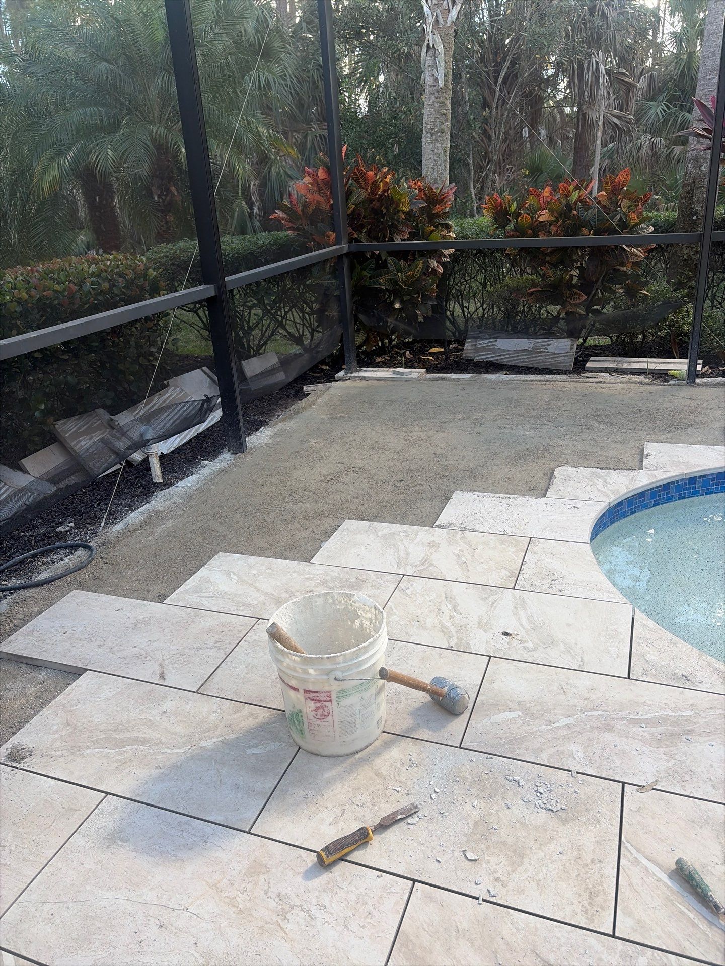 Paver Repair | Pool Deck Restoration by Old Town Pavers Llc