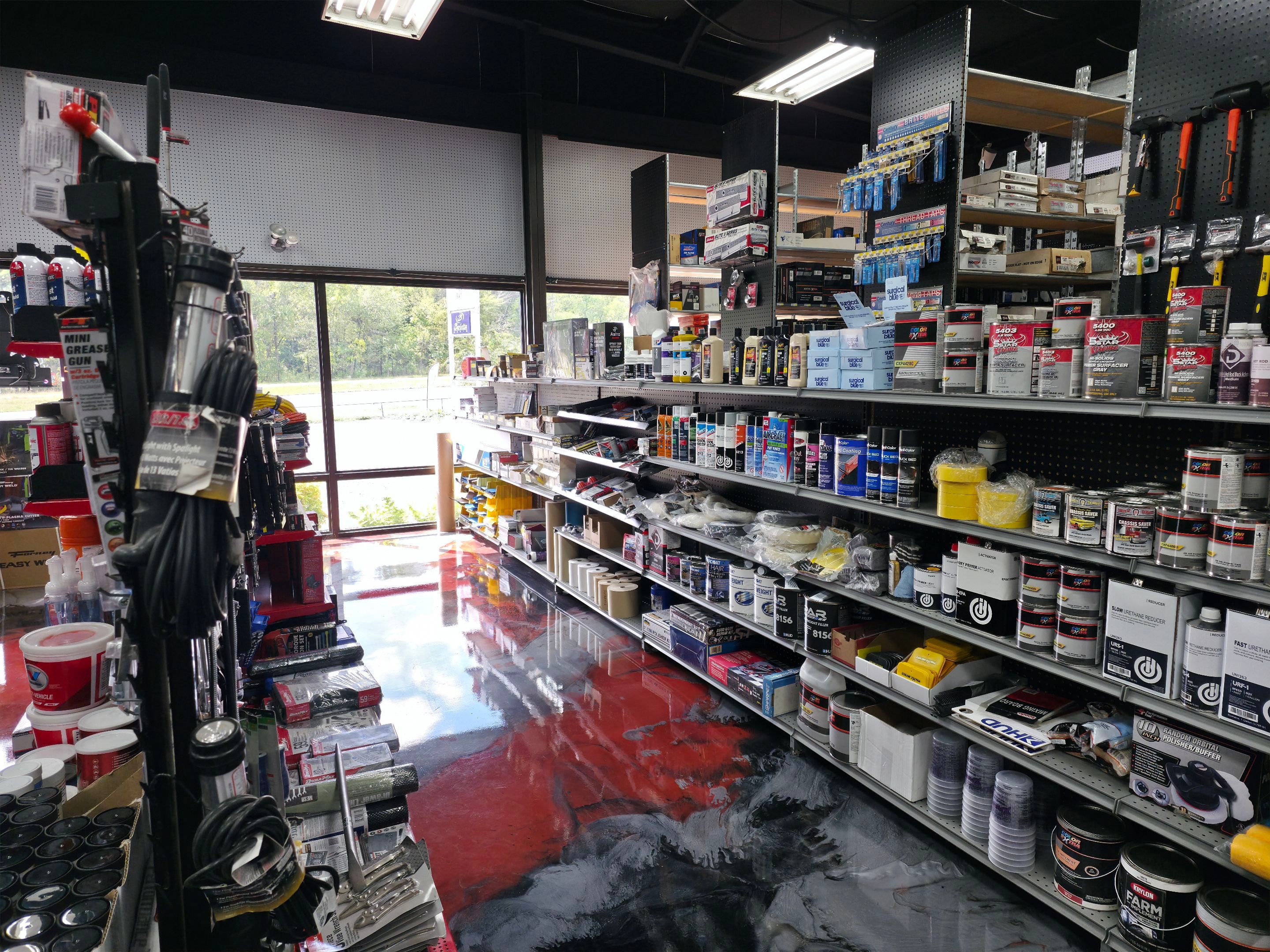 Beautiful Floor for 64 Auto Parts in Cleveland! by Elite Floor Solutions