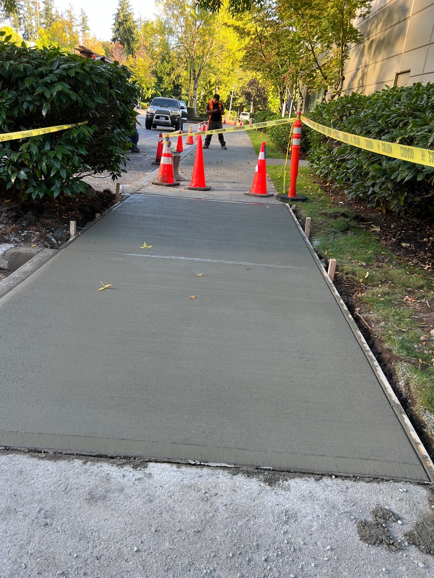 Kidder Matthews | Parking Lot Sealcoating & Striping with Concrete Curb & Patch Repairs  by Jireh Asphalt & Concrete Inc 