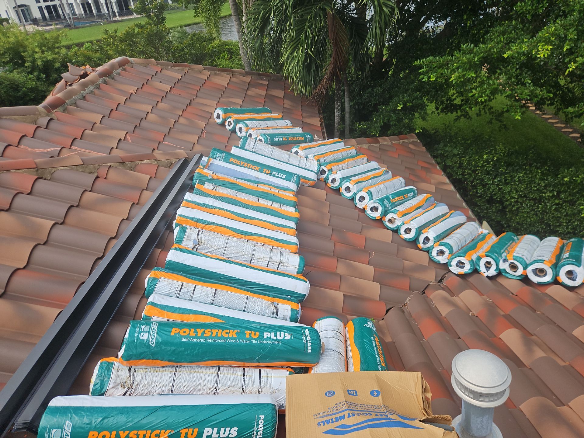 Residential Roofing Installation using WestLake Roofing Tile by BLUES BROTHERS CONSTRUCTION CORP