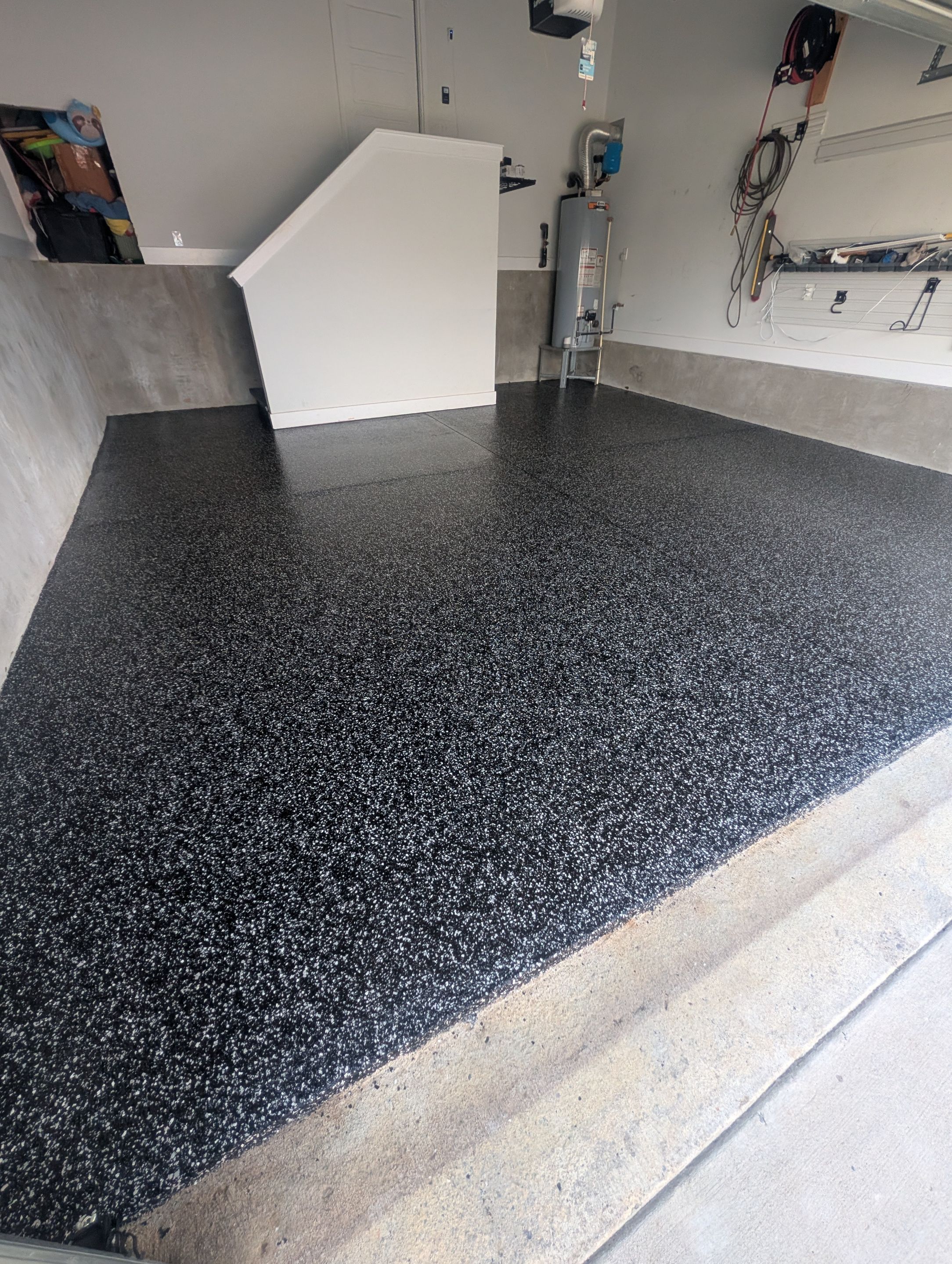 Garage Floor Coating using Raven