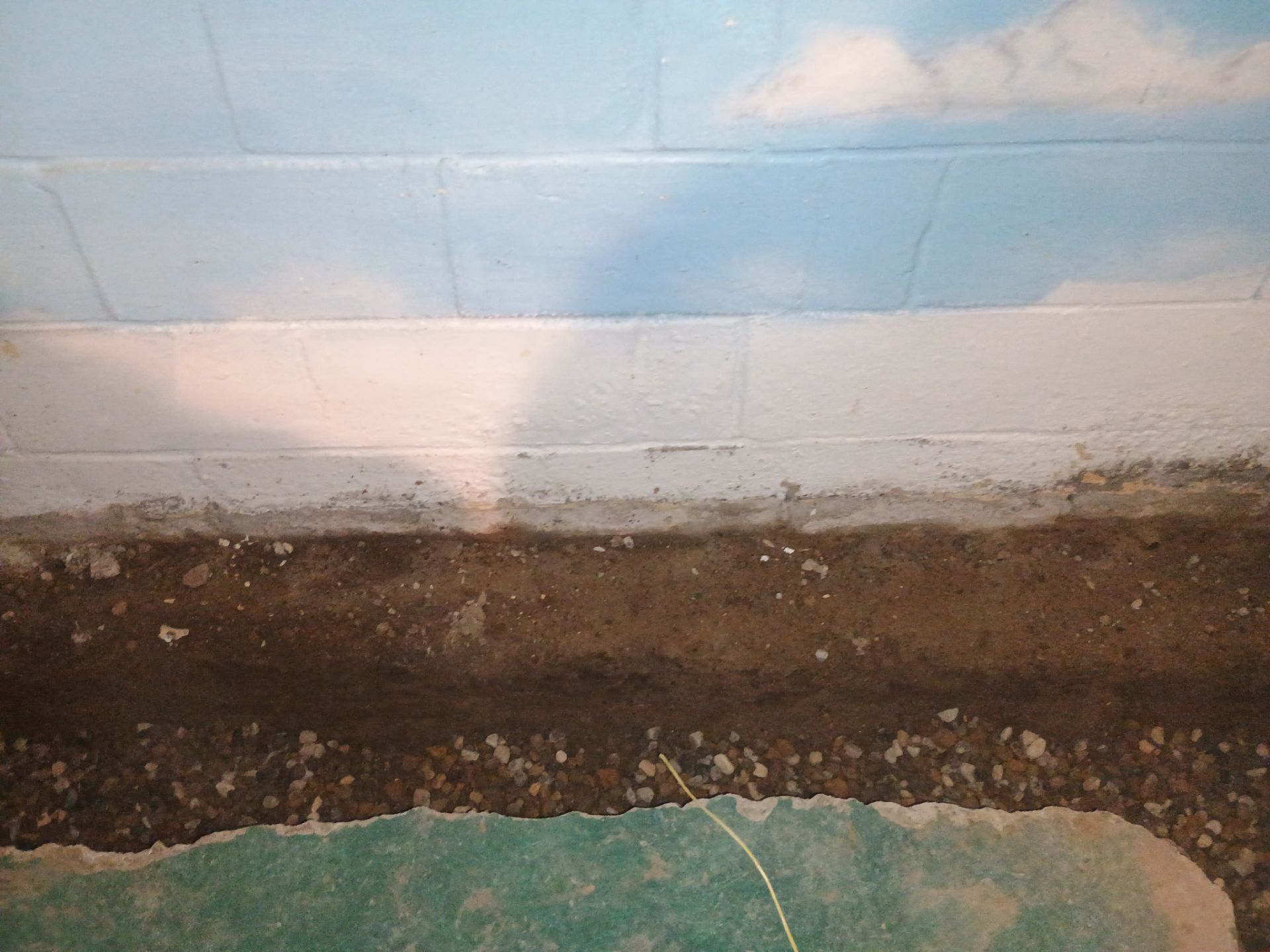 Completing the Connection for Lisa's Drain Tile System by Waterproofing Northeast