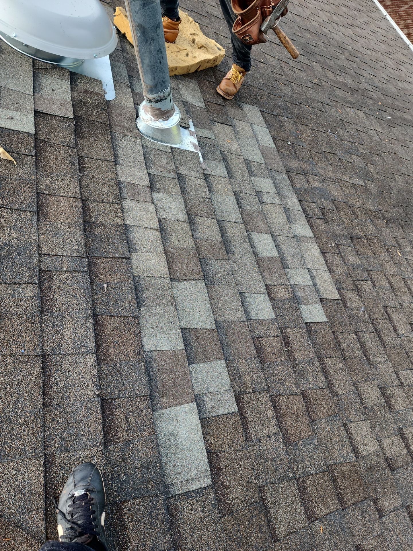 Residential Roofing Repair using Owen's Corning Duration (Lifetime) Shingles by Roof Repair Company