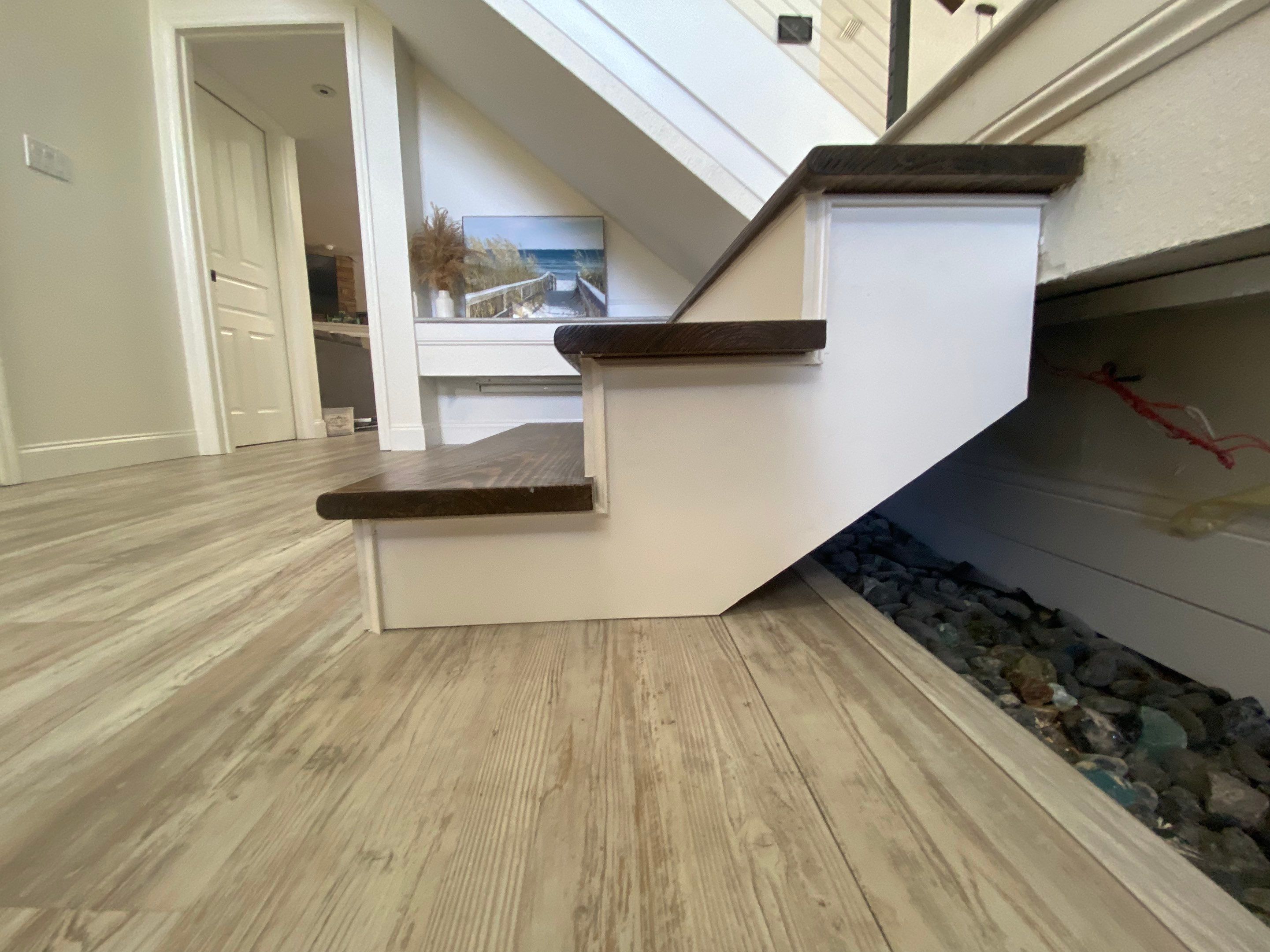 Staircase build and trim by HandyMangum