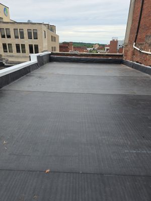 Commercial Roofing Installation using EPDM 