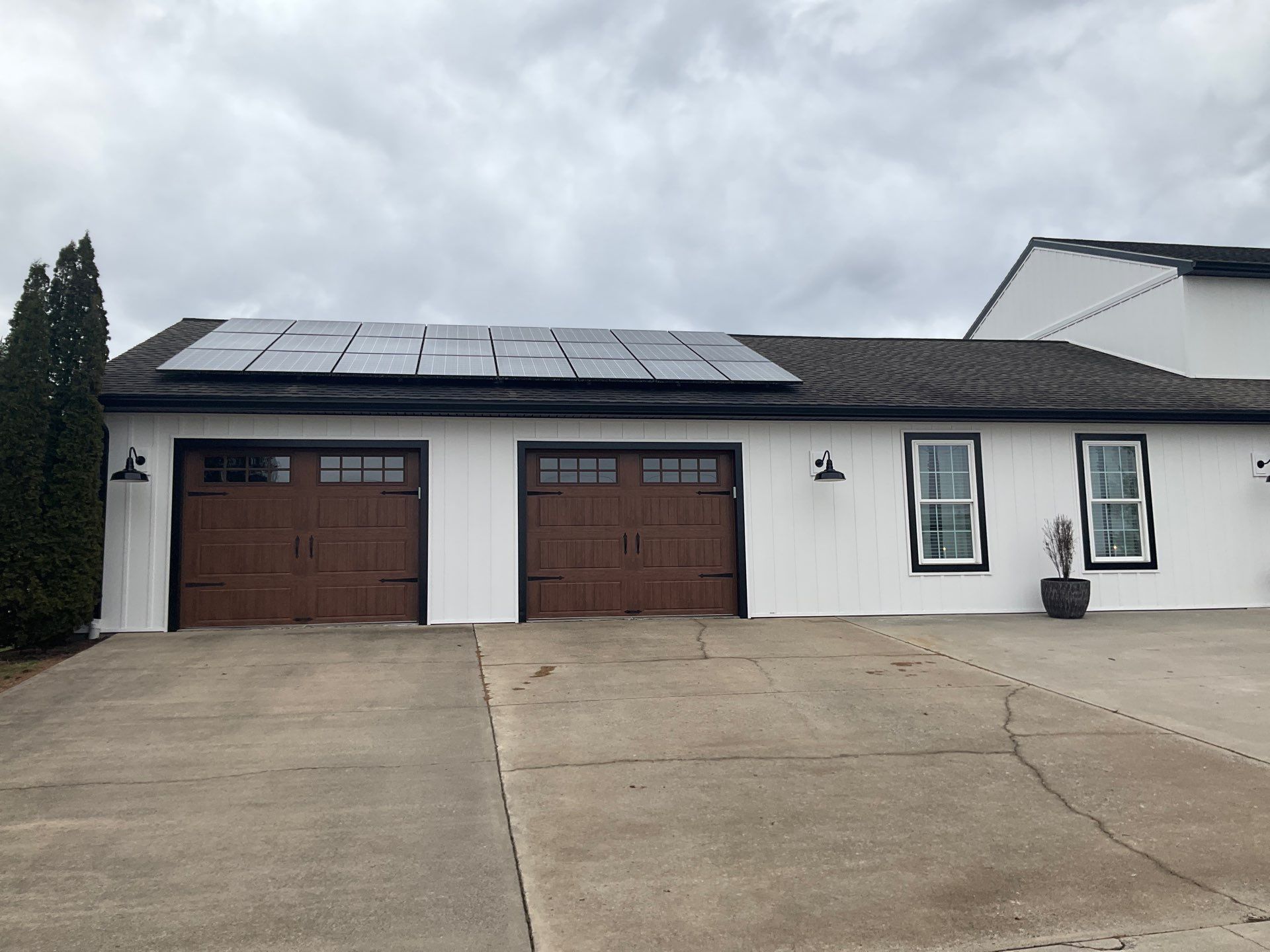 Modern Board and Batten Exterior Siding and Trim Upgrade by Esh Builders