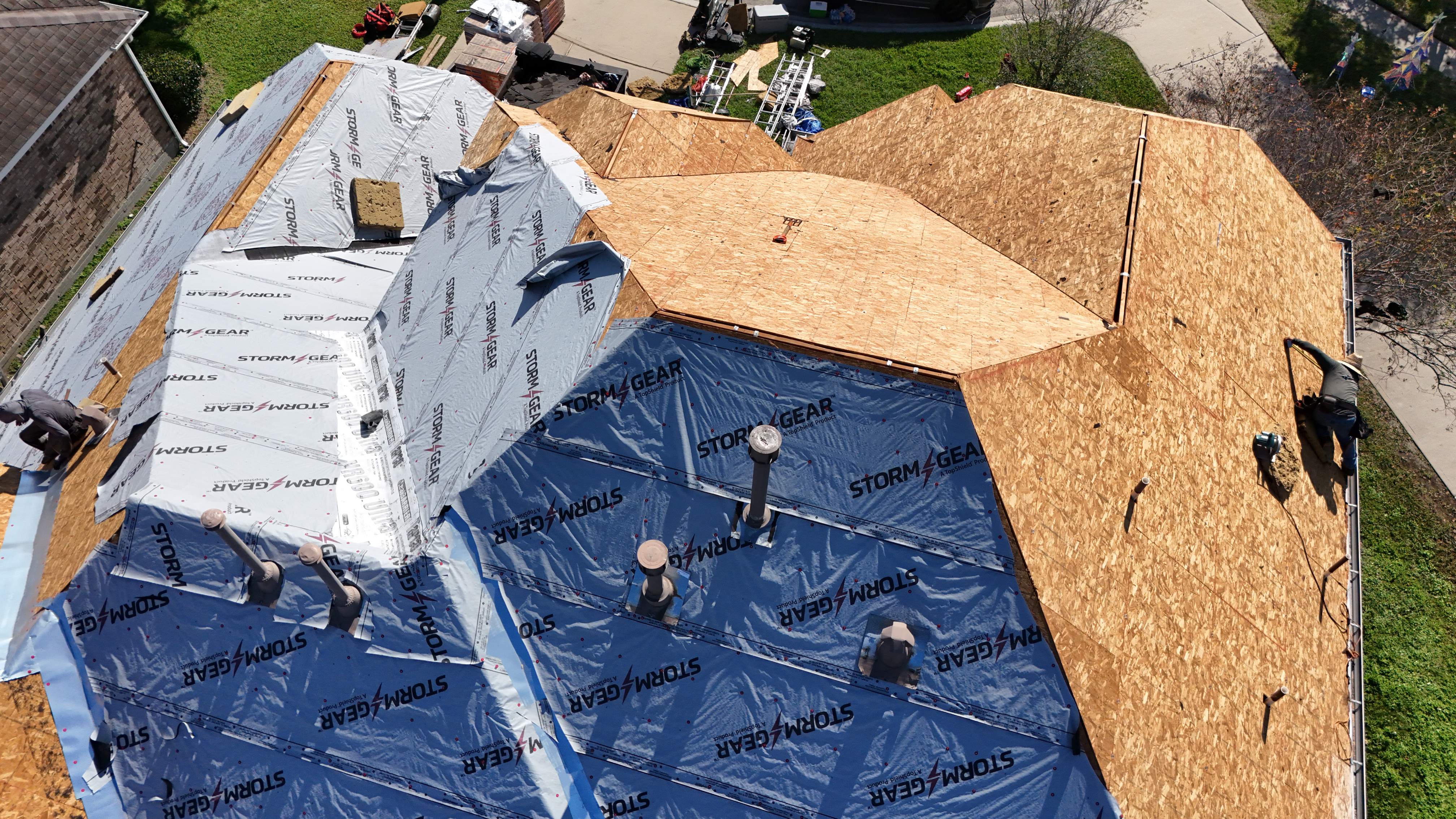 Full Restoration: Re-Deck, Impact-Resistant Roof, Fence & Interior — Spring, TX by PL Roofing & SB Roofing, LLC.