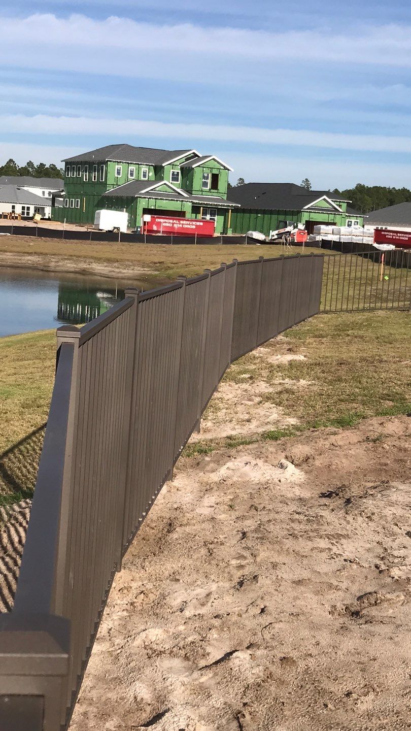 WATERSOUND CUSTOM BRONZE ALUMINUM using BRONZE ALUMINUM by Hip Square Fence Inc.