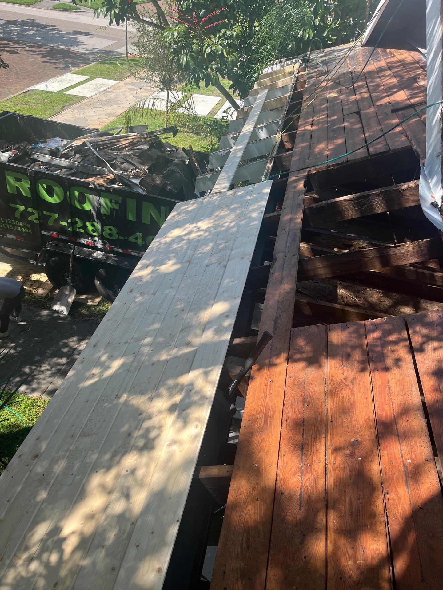 Project in St. Petersburg 33713 by Mitchell Roofing Company LLC 