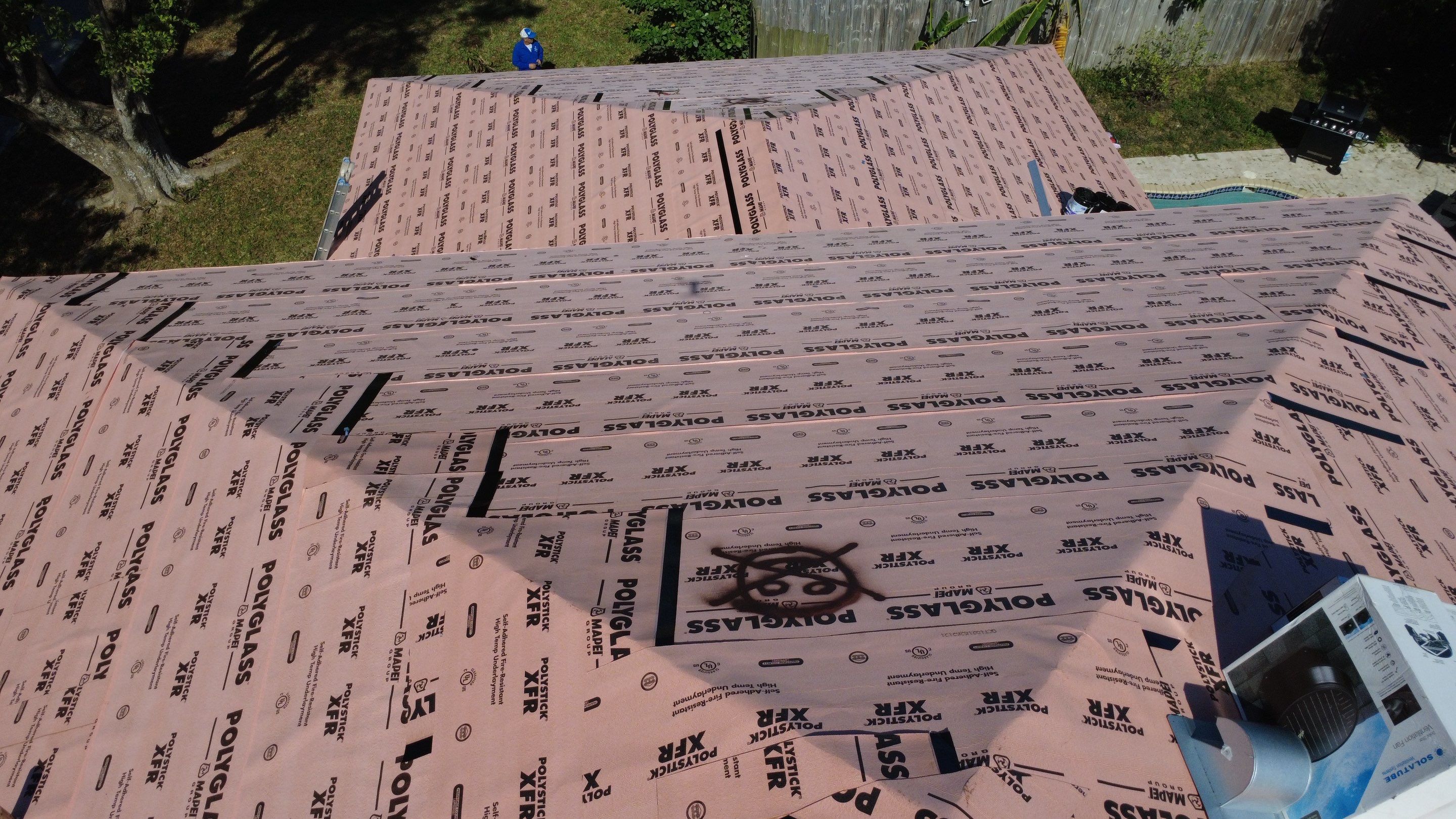Residential Roofing Installation using 1.5'' Mechanical Seam by BLUES BROTHERS ROOFING