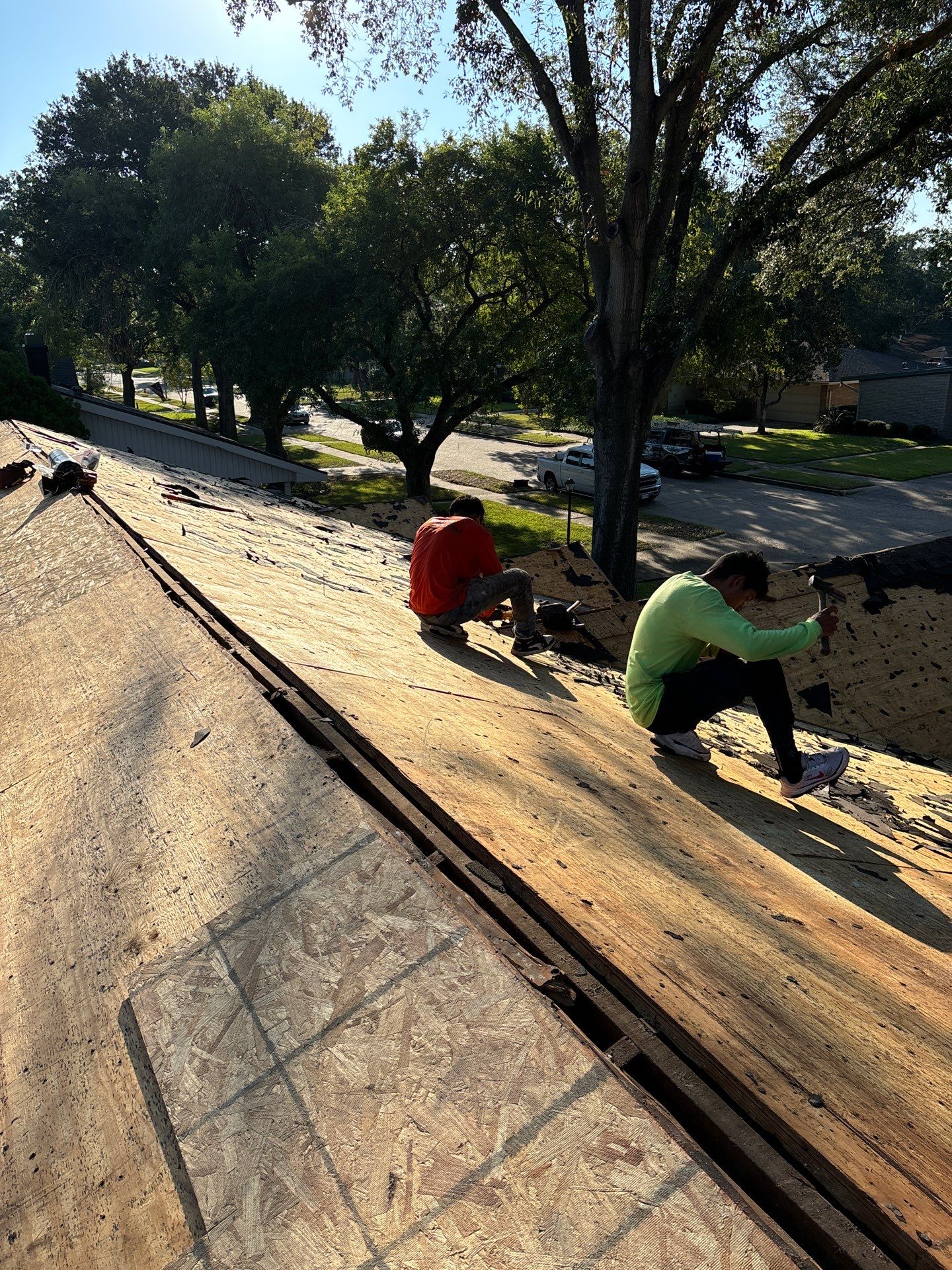 Residential Roofing Installation using Owen's Corning Duration (Lifetime) Shingles by Roof Repair Company