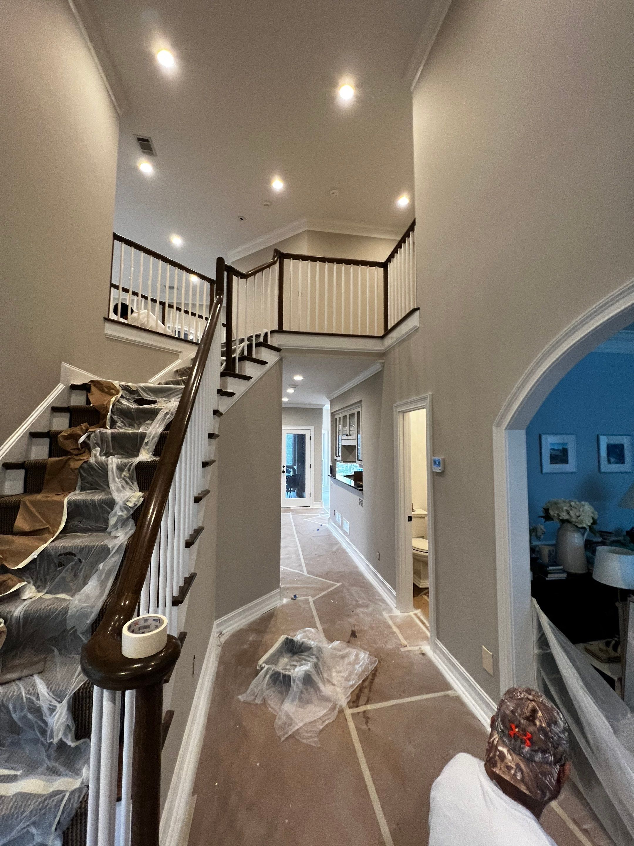 Comprehensive Interior Painting for a Multi-Level Atlanta Residence by Swift Home Renovations