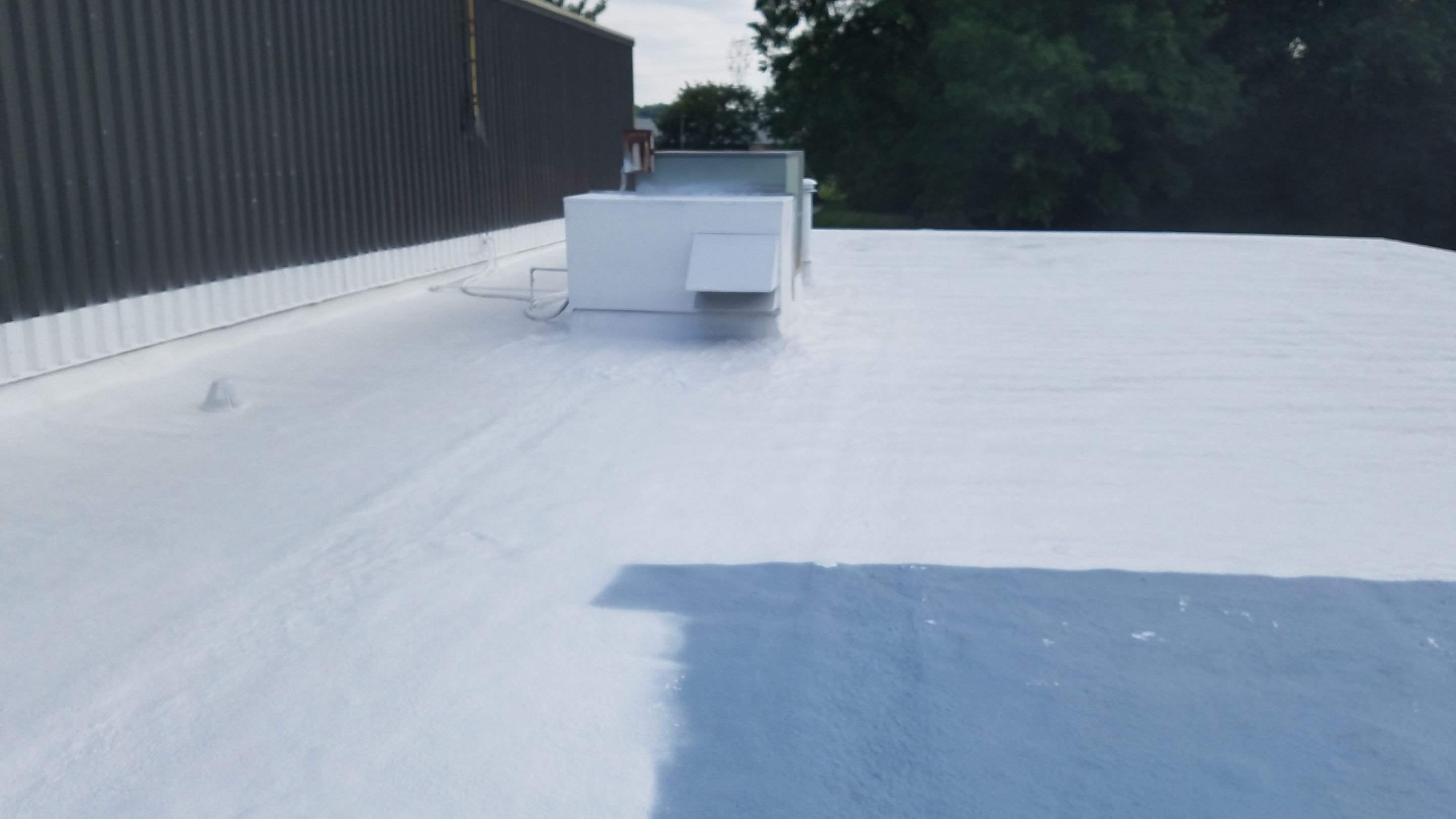 Spray Foam Roof System by Gold Star Roofing LLC 