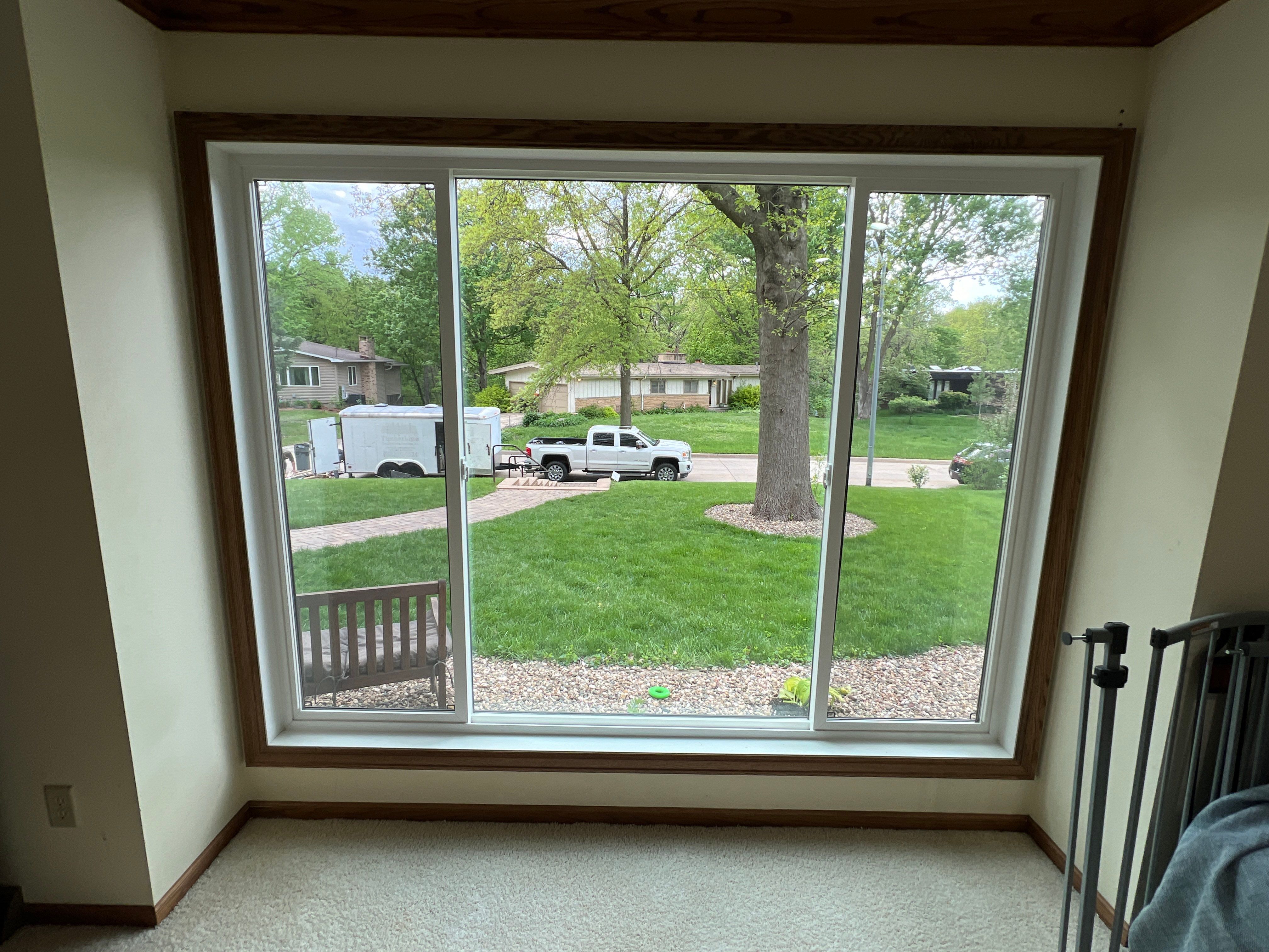 Window Installation using Pella 250 series vinyl window by United Windows and Siding LLC