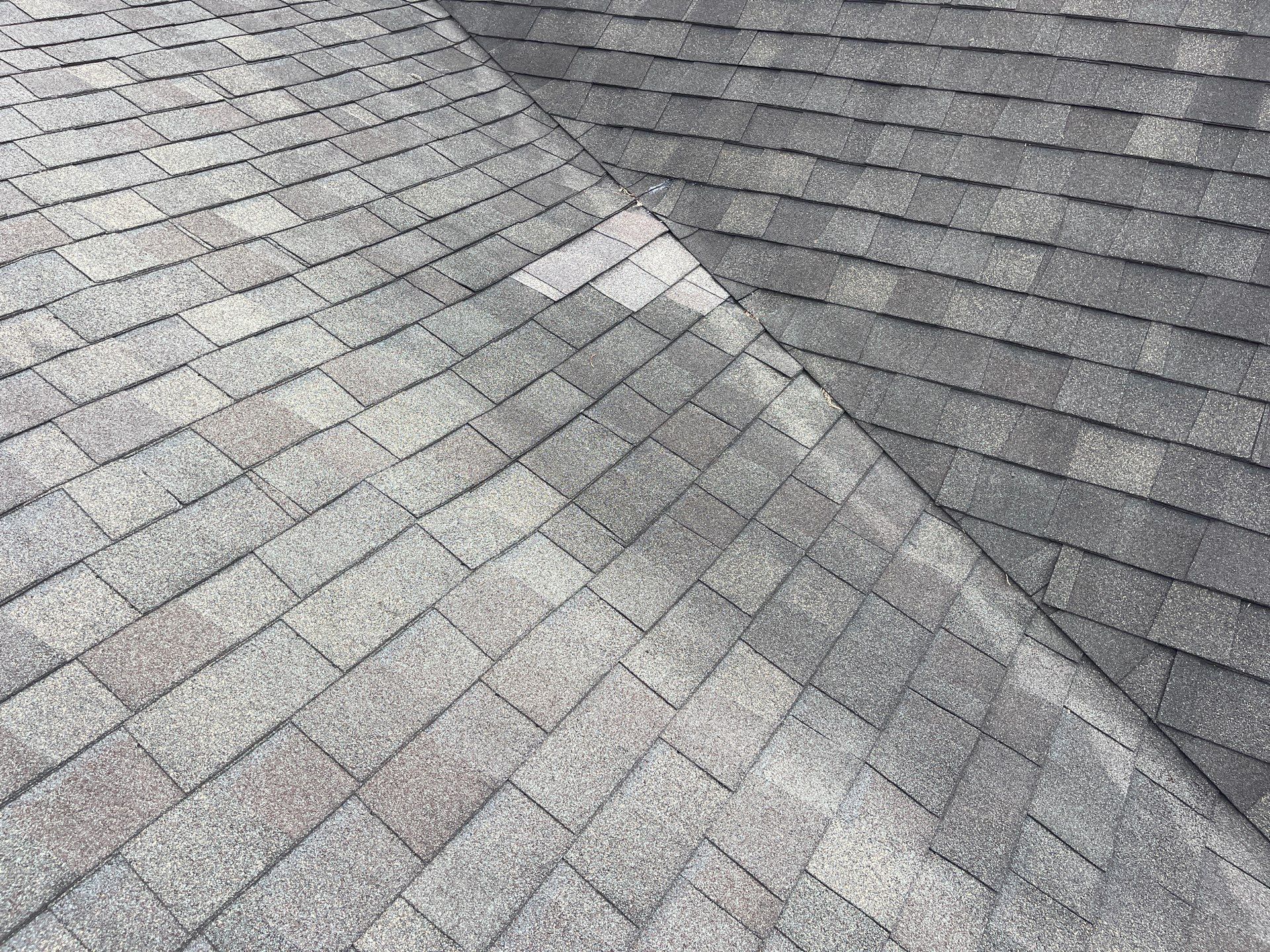 Large roof correction by SOS Home Ohio 