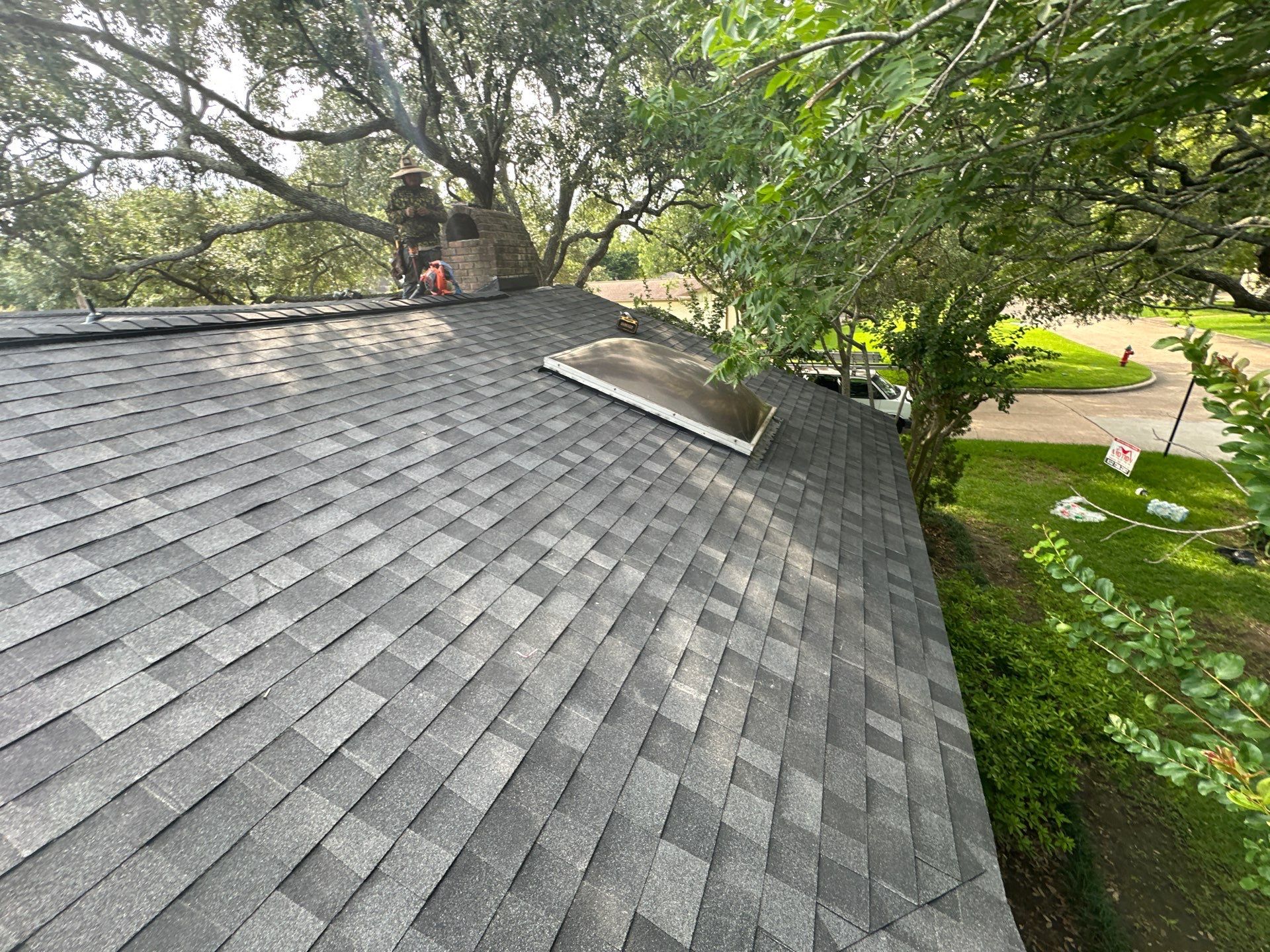 Project in Houston by Motion Roofing