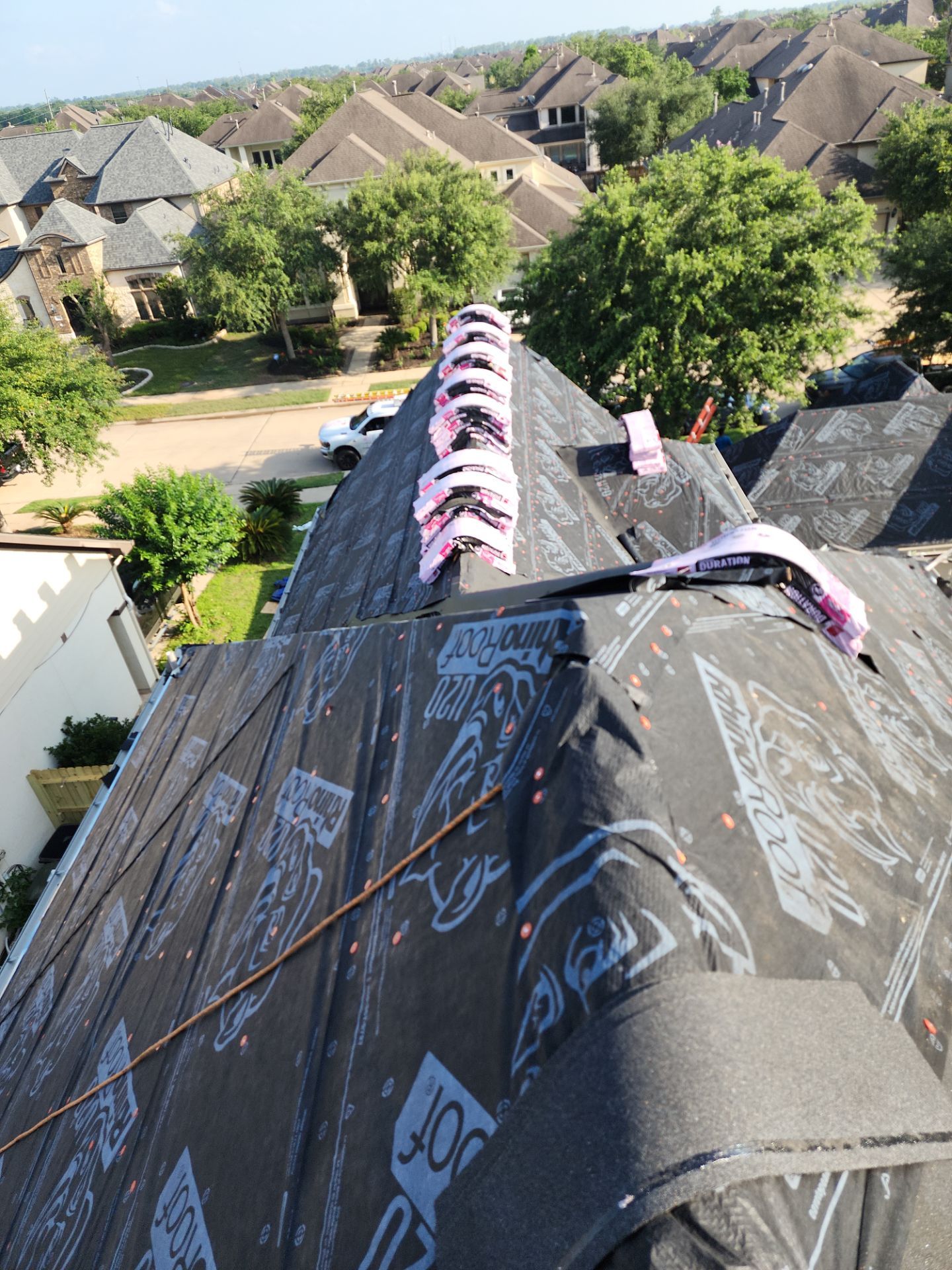 Residential Roofing Repair using Owen's Corning Duration (Lifetime) Shingles by Roof Repair Company