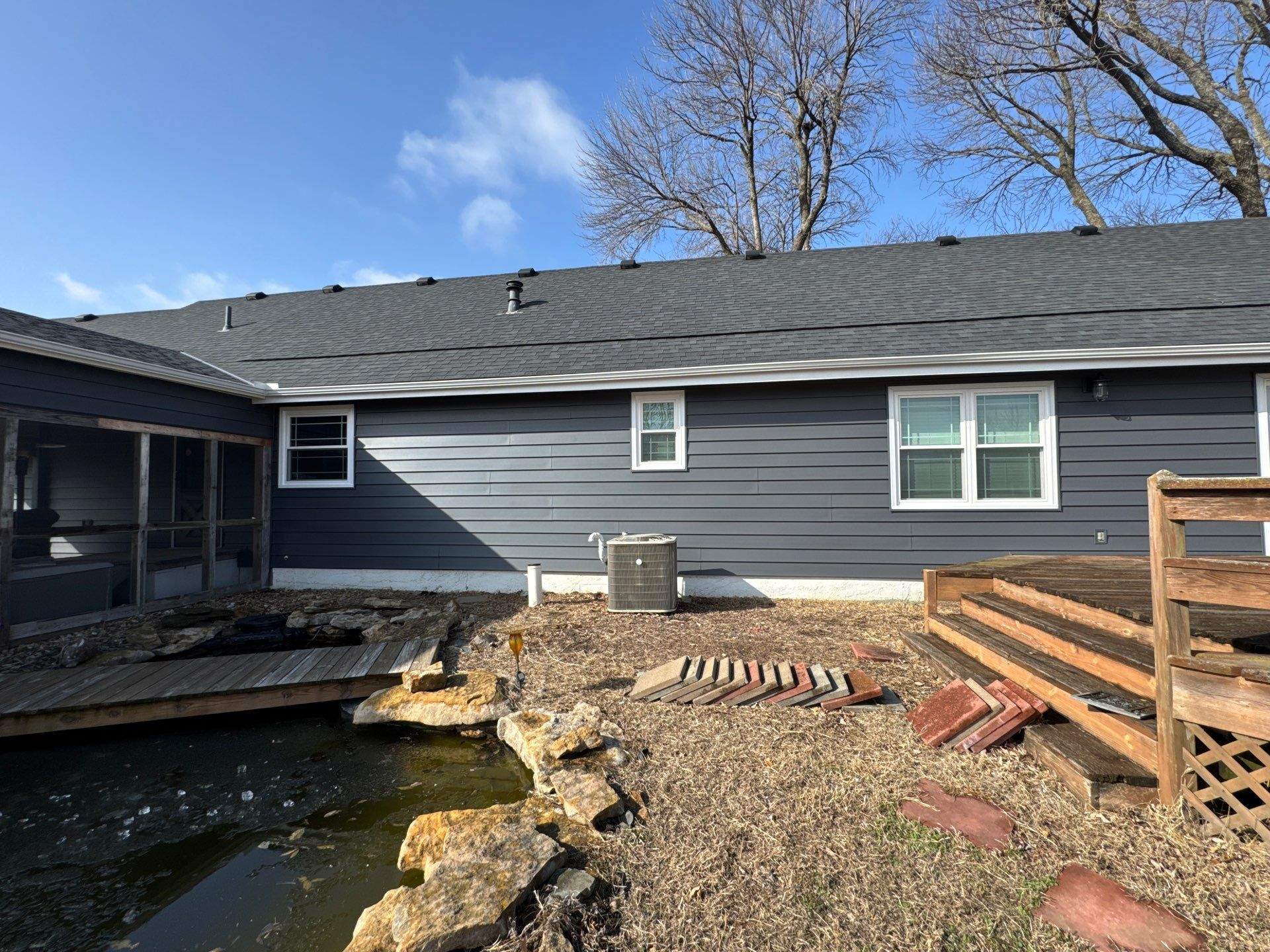 Siding Installation using Craneboard D7 by EEC Windows, Siding & Roofing