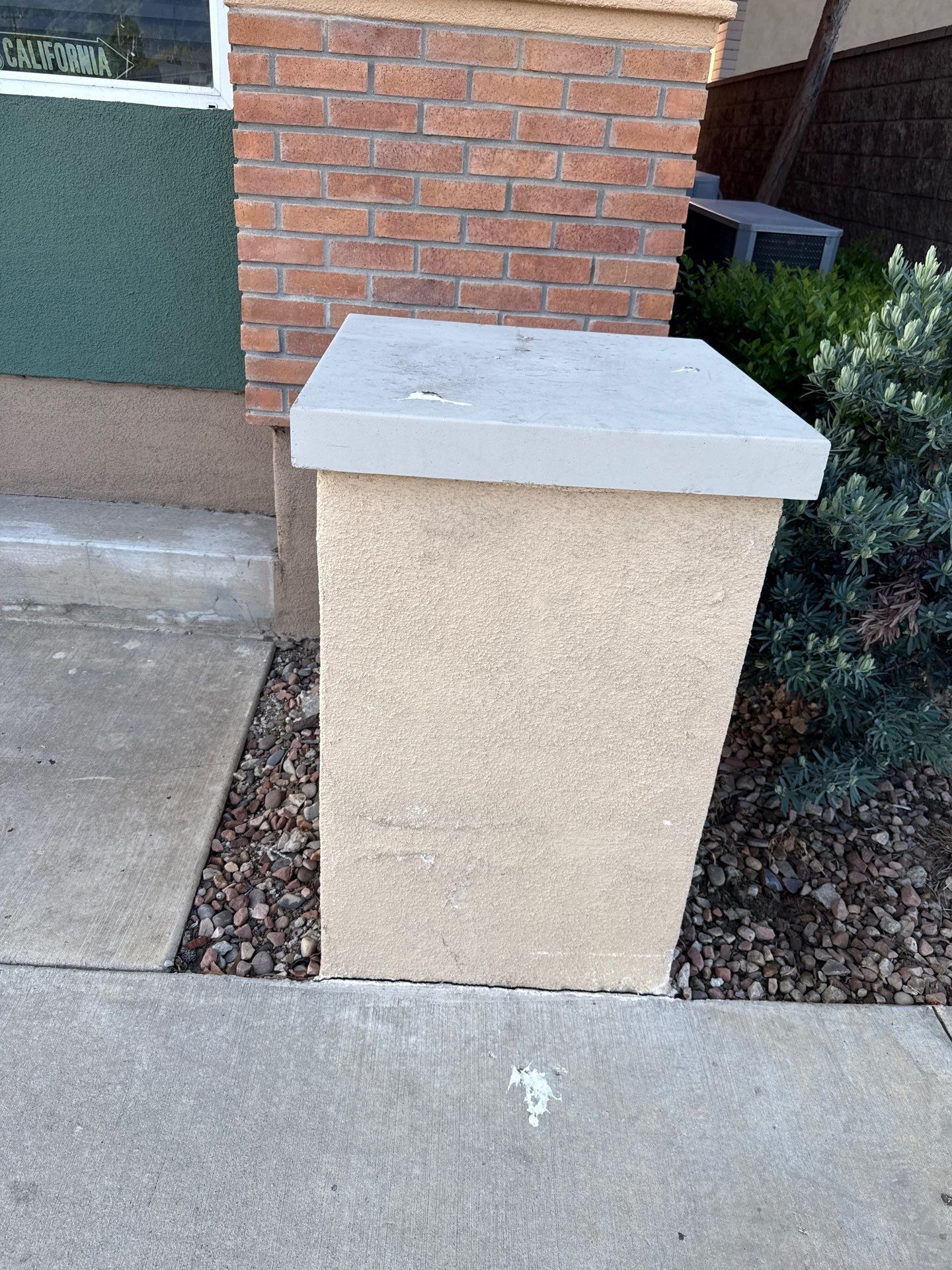 Pillar Stucco Repair in Glendora by One Stop Source