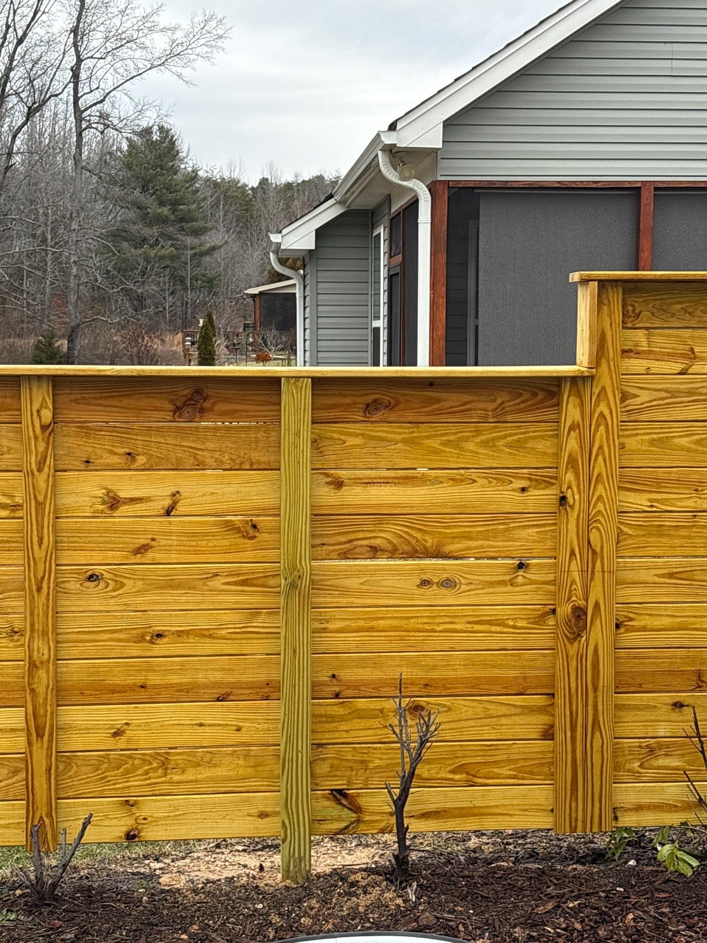 Wood Fence using Wood Sealant by DuraSeal